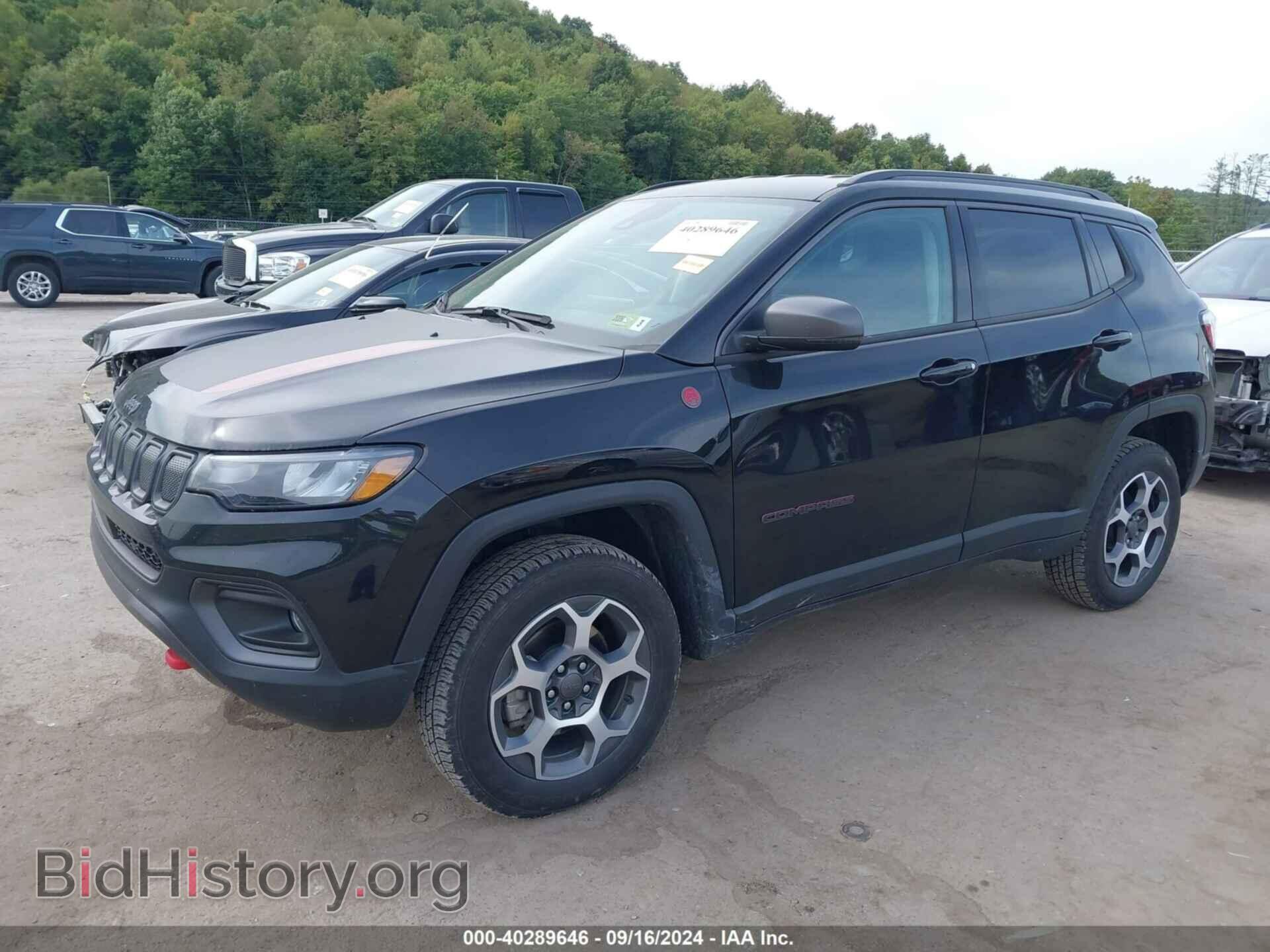 2022 JEEP COMPASS - VIN: 3C4NJDDB2NT162230 - Фото 2
