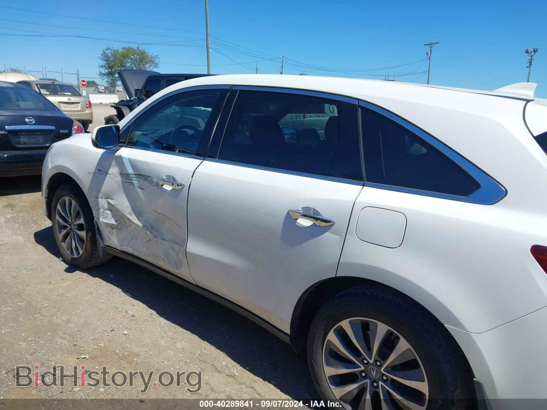 2014 ACURA MDX - VIN: 5FRYD3H47EB001282 - Фото 14