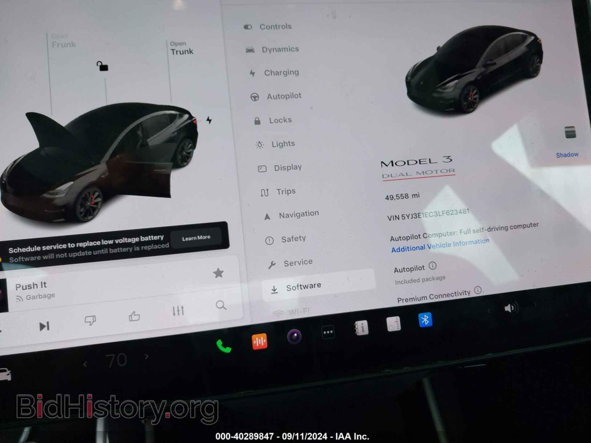 2020 TESLA MODEL 3 - VIN: 5YJ3E1EC3LF623481 - Фото 7