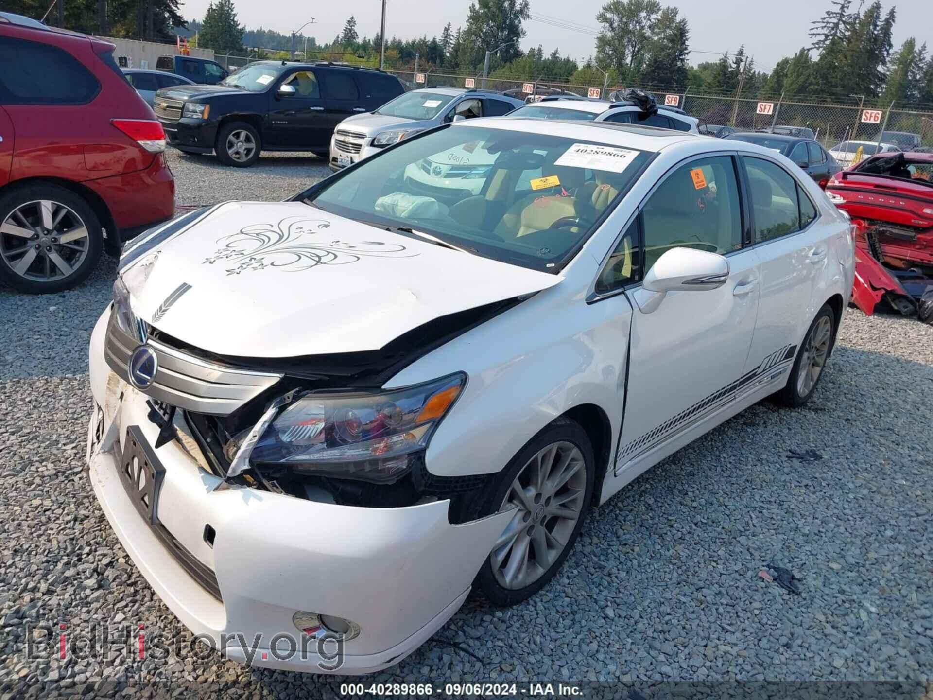 2010 LEXUS HS 250H - VIN: JTHBB1BA7A2013833 - Фото 2