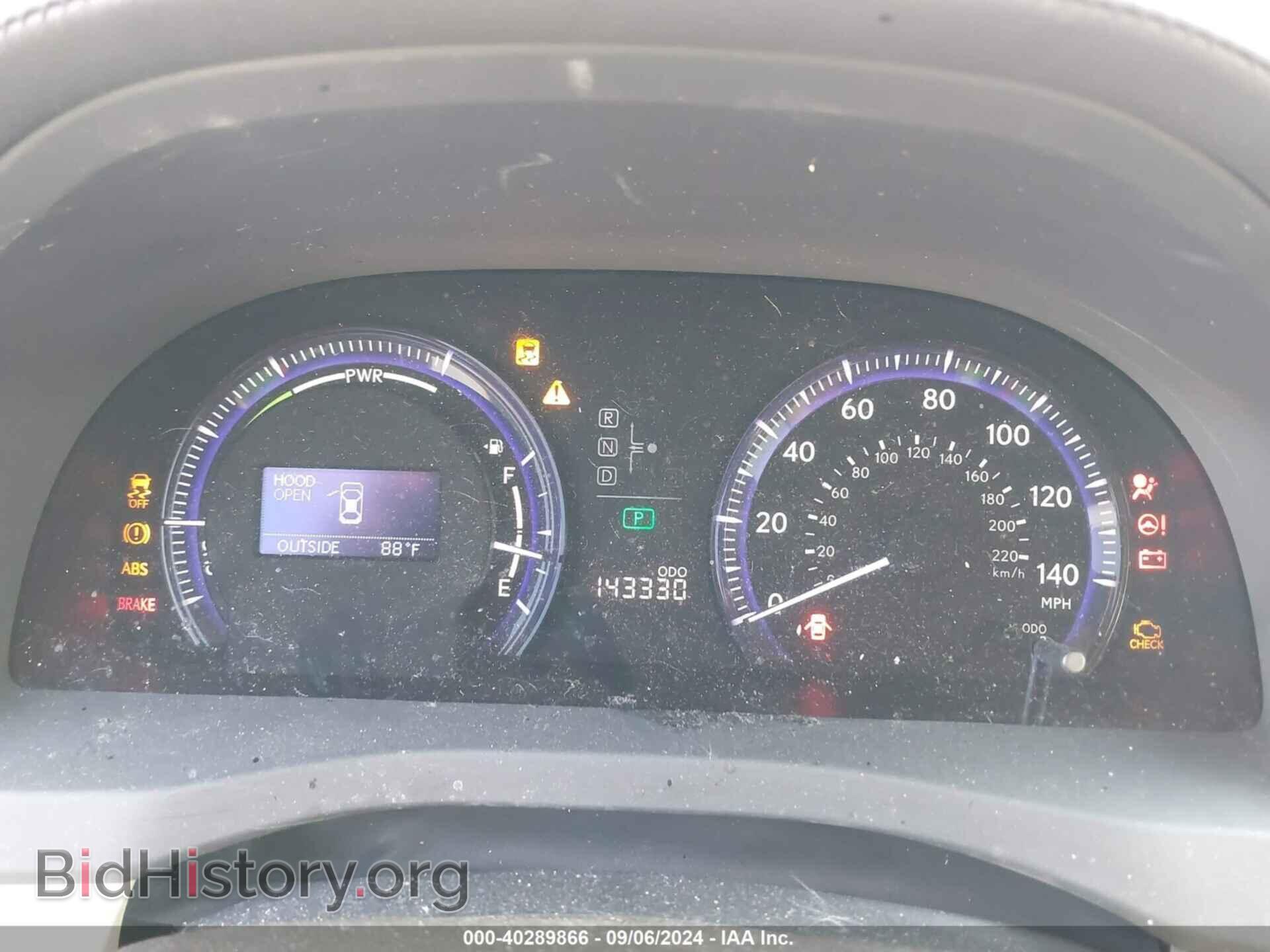 2010 LEXUS HS 250H - VIN: JTHBB1BA7A2013833 - Фото 7