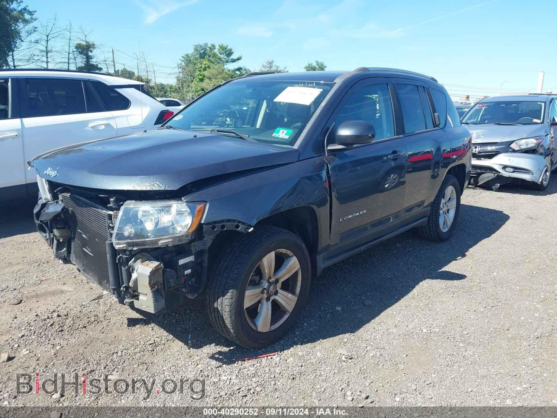 2014 JEEP COMPASS - VIN: 1C4NJDEB3ED852489 - Фото 2