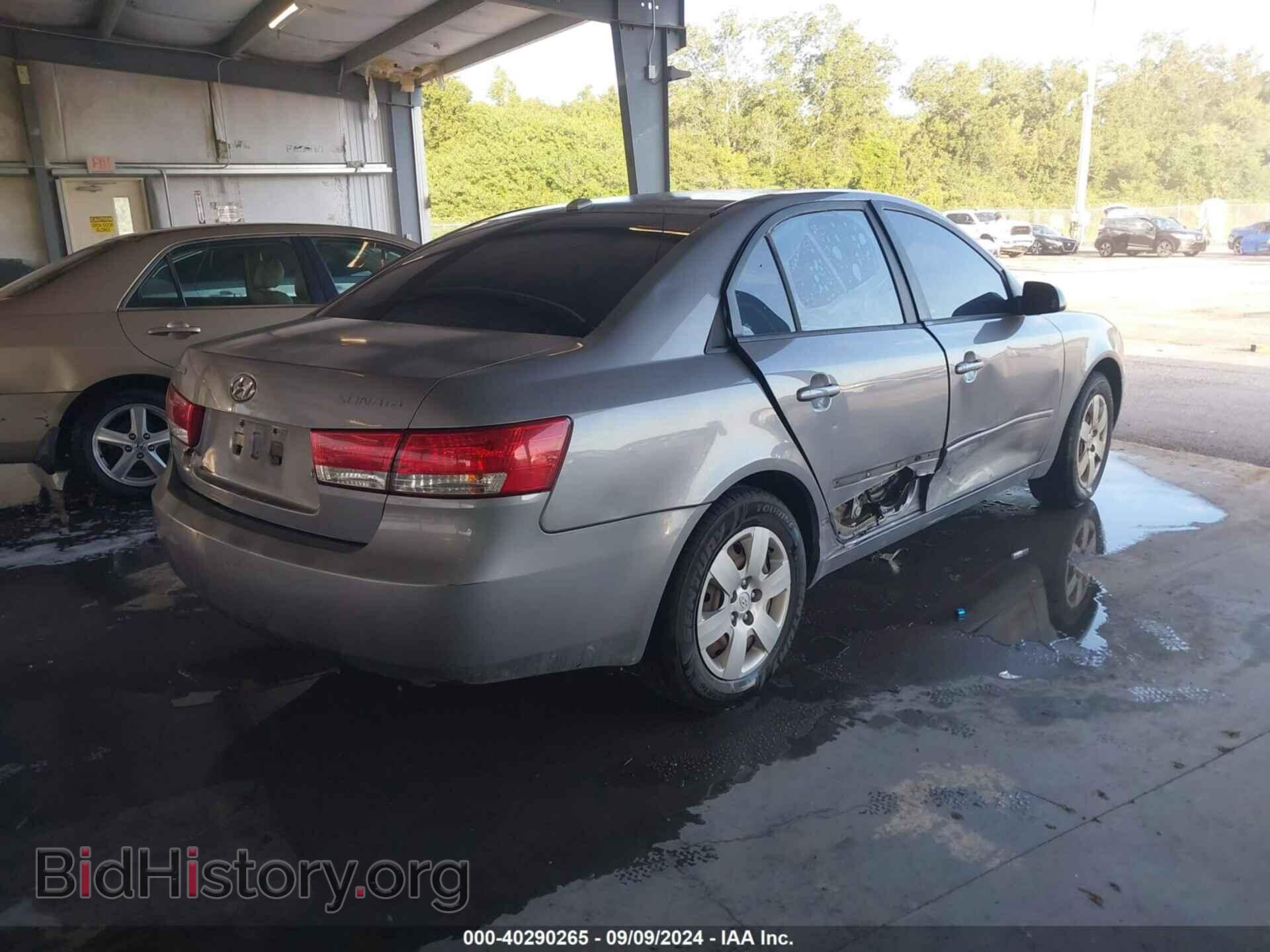 2008 HYUNDAI SONATA - VIN: 5NPET46C98H378676 - Фото 4