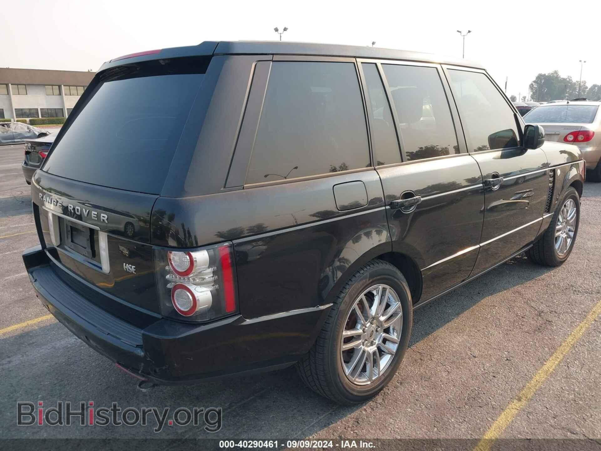 2012 LAND ROVER RANGE ROVER - VIN: SALME1D46CA392477 - Фото 4