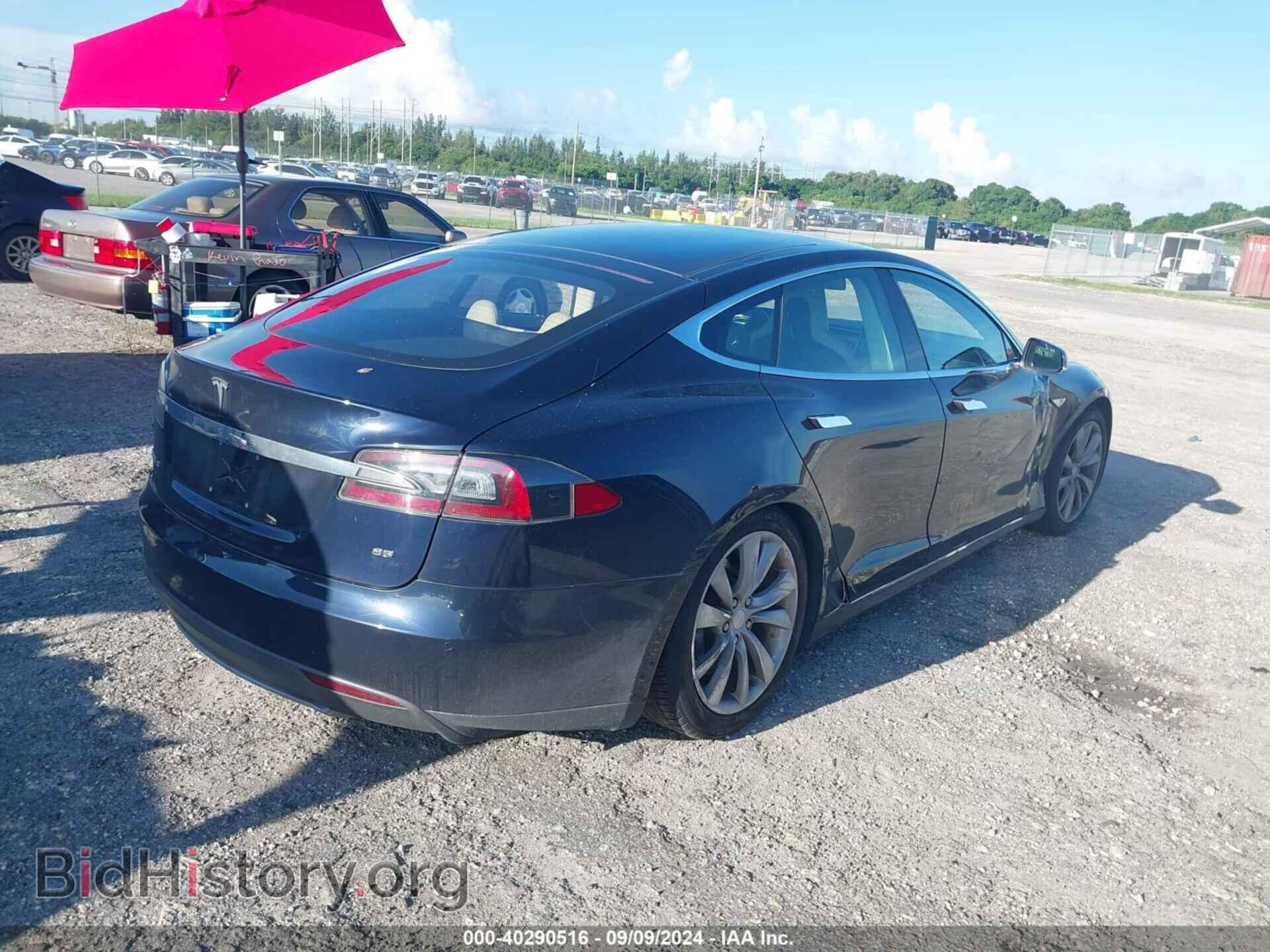 2014 TESLA MODEL S - VIN: 5YJSA1H17EFP52182 - Photo 4