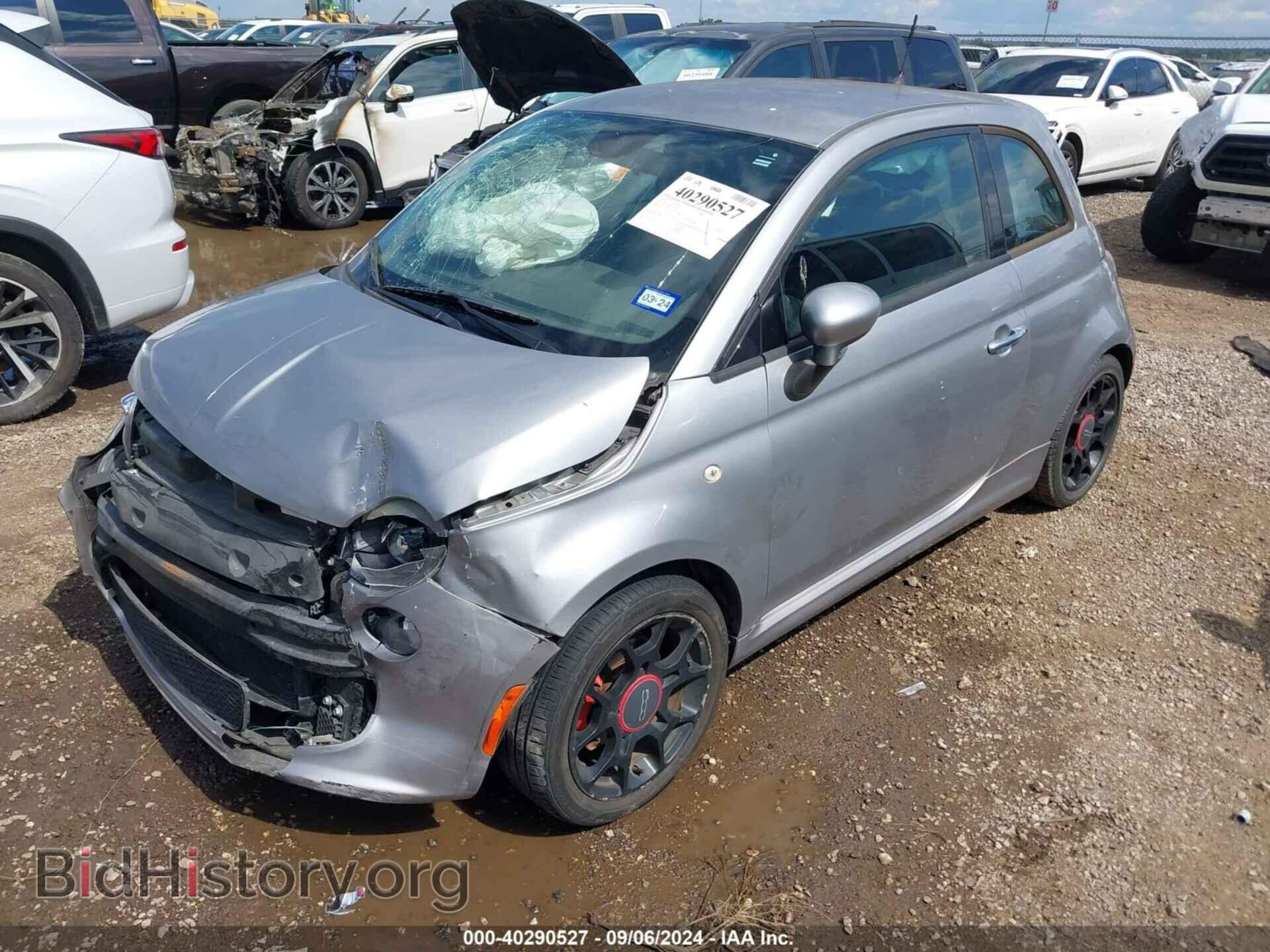 2015 FIAT 500 - VIN: 3C3CFFBR5FT625648 - Фото 2