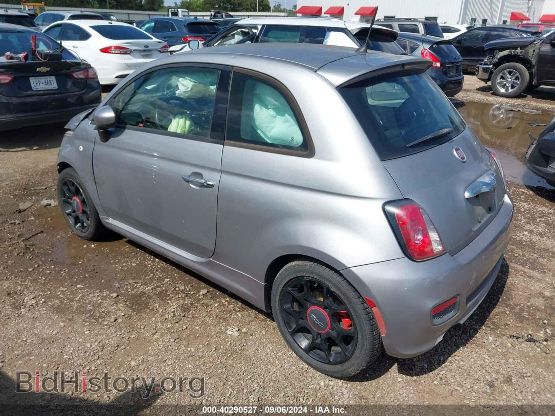 2015 FIAT 500 - VIN: 3C3CFFBR5FT625648 - Фото 3