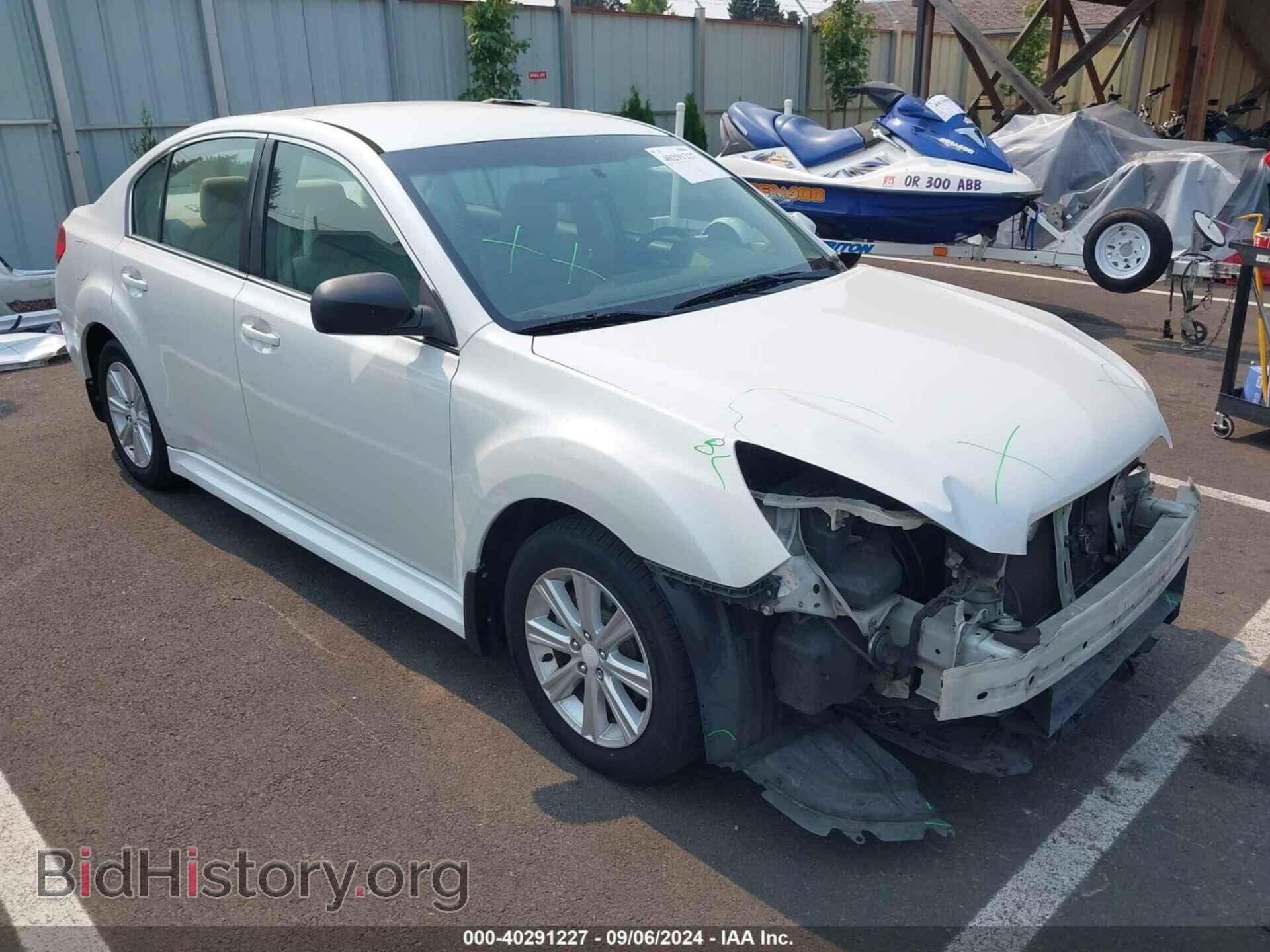 Фотография 4S3BMBC62B3255338 - SUBARU LEGACY 2011