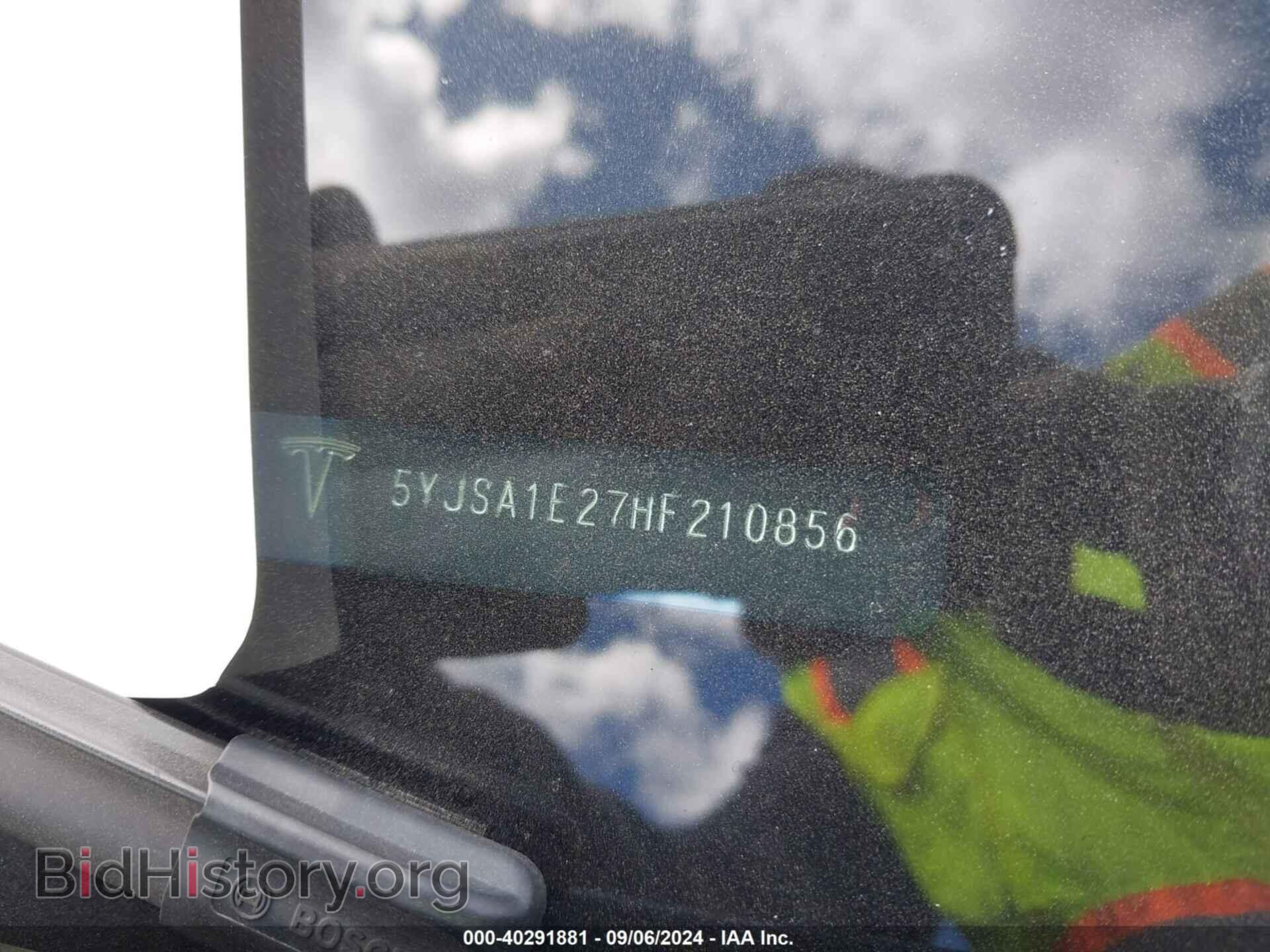 2017 TESLA MODEL S - VIN: 5YJSA1E27HF210856 - Photo 9