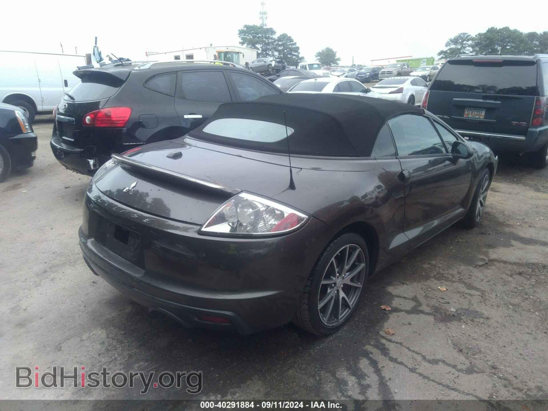 2012 MITSUBISHI ECLIPSE SPYDER - VIN: 4A37L2EF1CE003749 - Фото 4