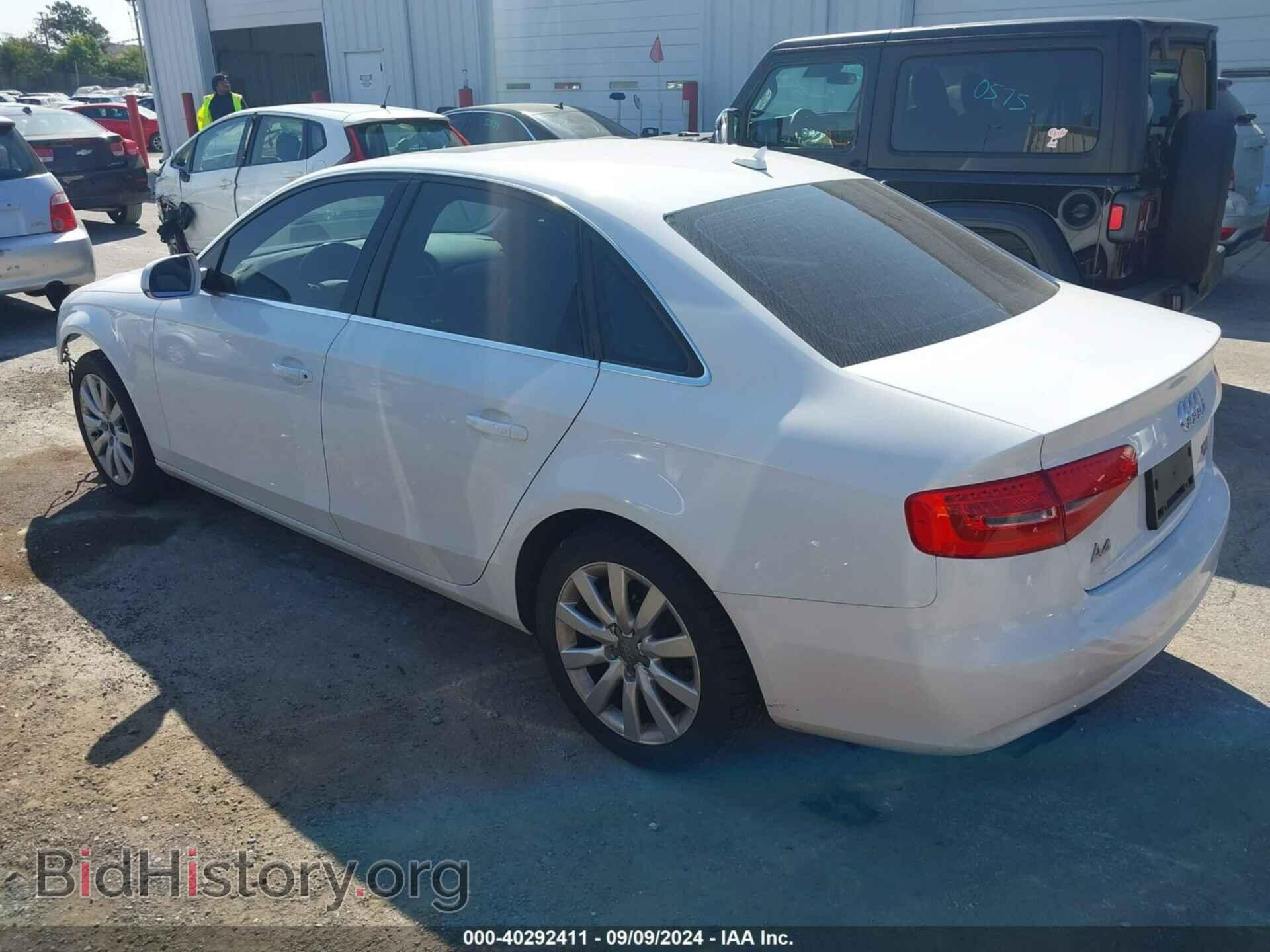 2013 AUDI A4 - VIN: WAUBFAFL8DN044333 - Фото 3