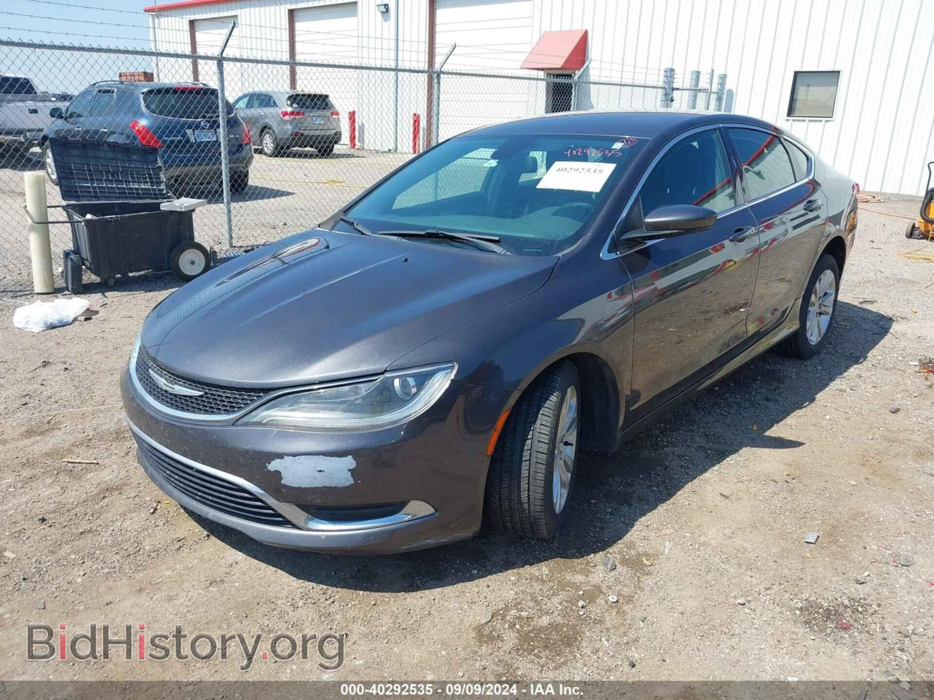 2015 CHRYSLER 200 - VIN: 1C3CCCAB5FN611969 - Фото 2