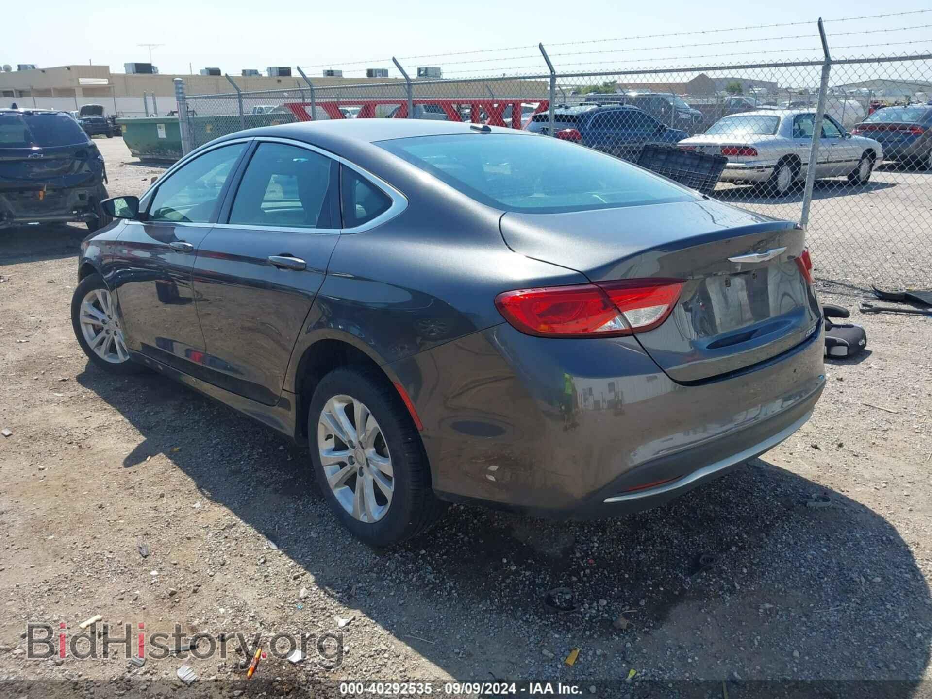 2015 CHRYSLER 200 - VIN: 1C3CCCAB5FN611969 - Фото 3
