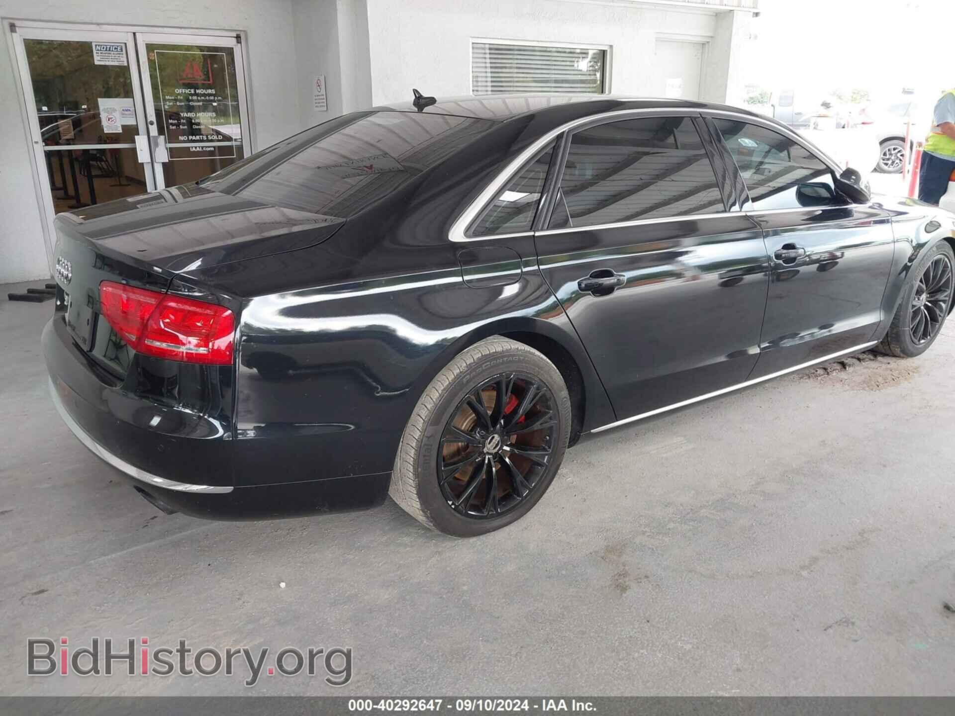 2013 AUDI A8 L - VIN: WAURGAFD1DN003563 - Фото 4