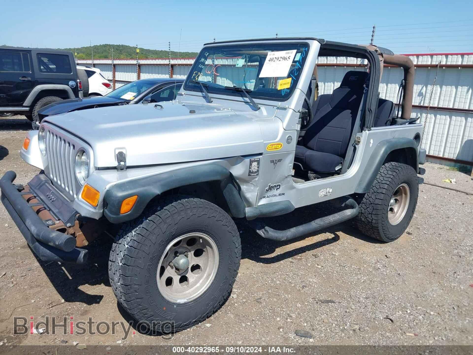 2006 JEEP WRANGLER - VIN: 1J4FA39S06P750389 - Фото 2