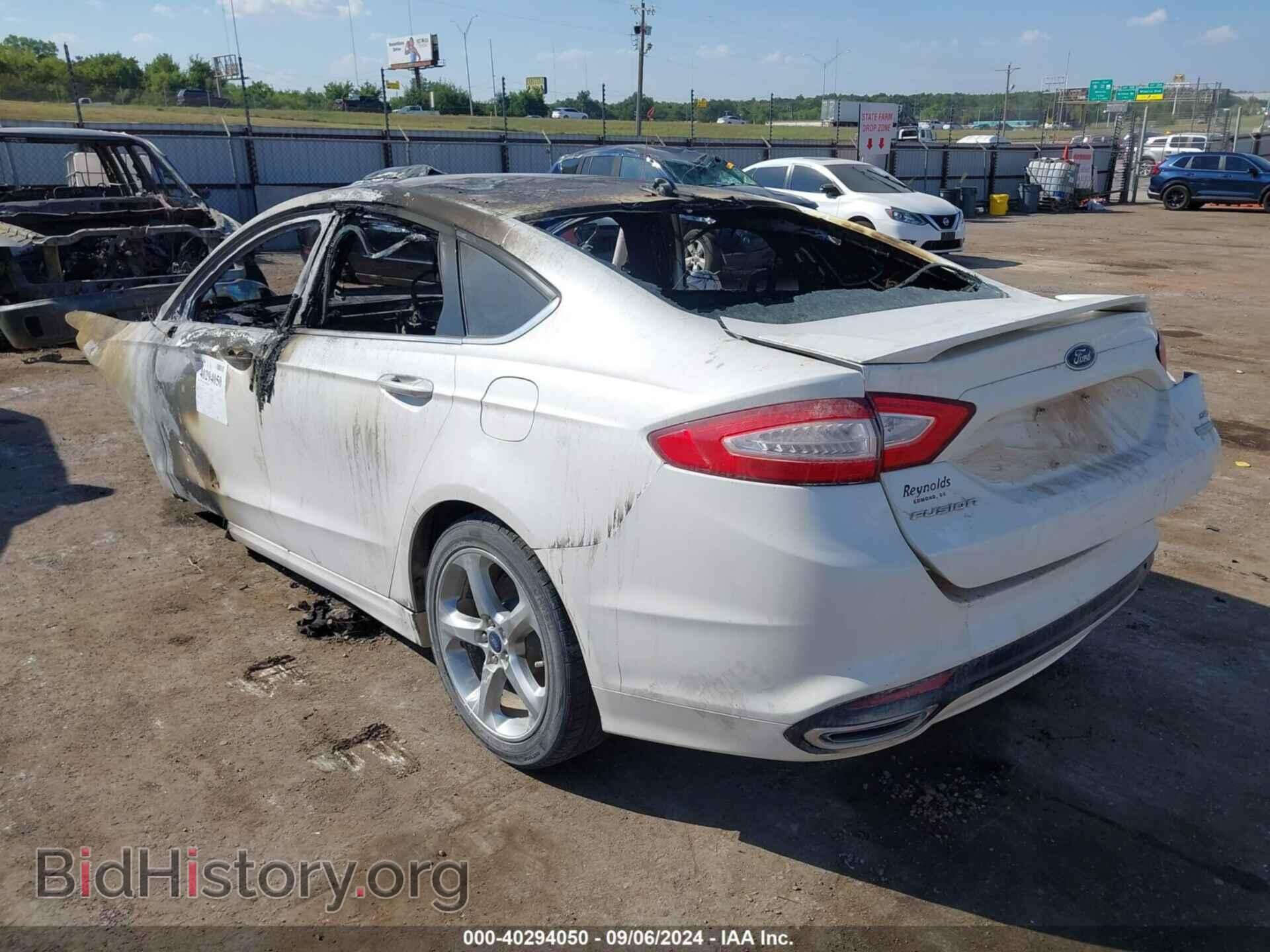 2013 FORD FUSION - VIN: 3FA6P0H97DR378546 - Фото 3