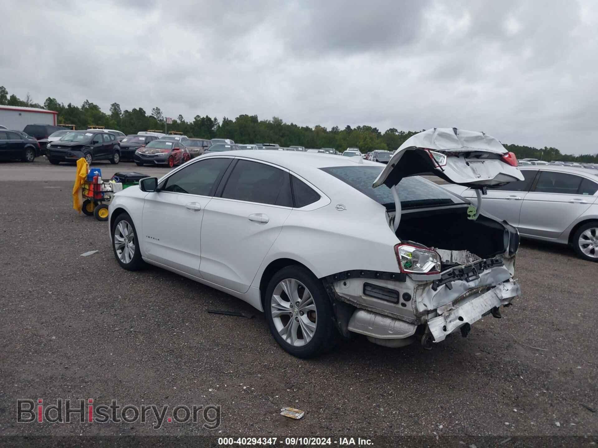 2014 CHEVROLET IMPALA - VIN: 2G1125S39E9184167 - Фото 3