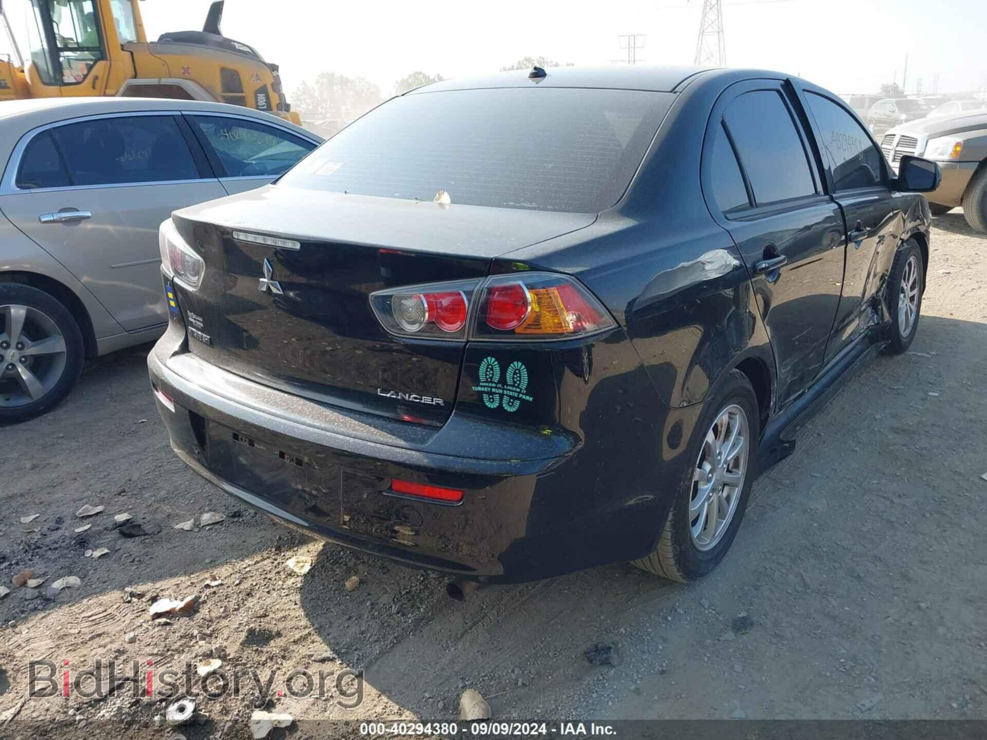 2014 MITSUBISHI LANCER - VIN: JA32U2FU9EU001486 - Фото 4
