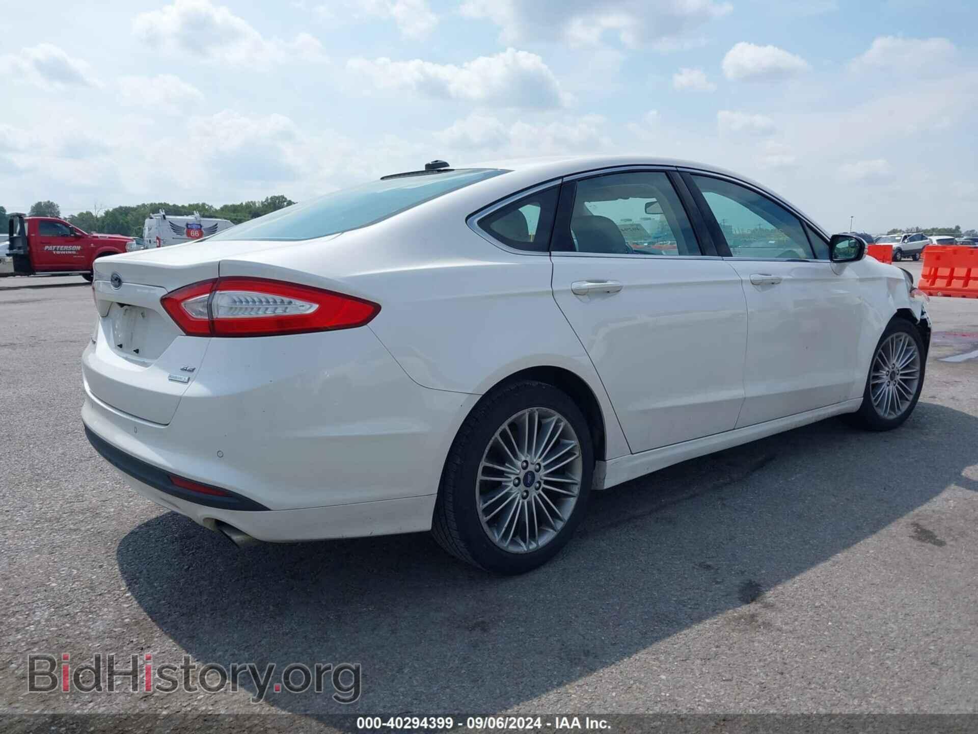 2013 FORD FUSION - VIN: 3FA6P0HR4DR381677 - Фото 4