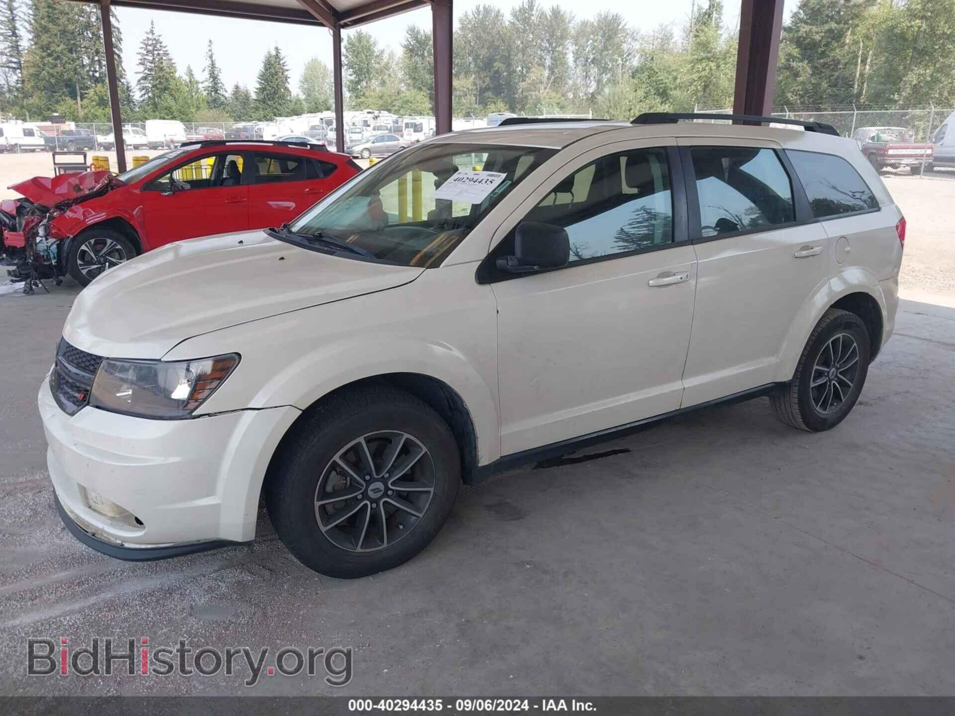 2018 DODGE JOURNEY - VIN: 3C4PDCAB7JT474794 - Фото 2