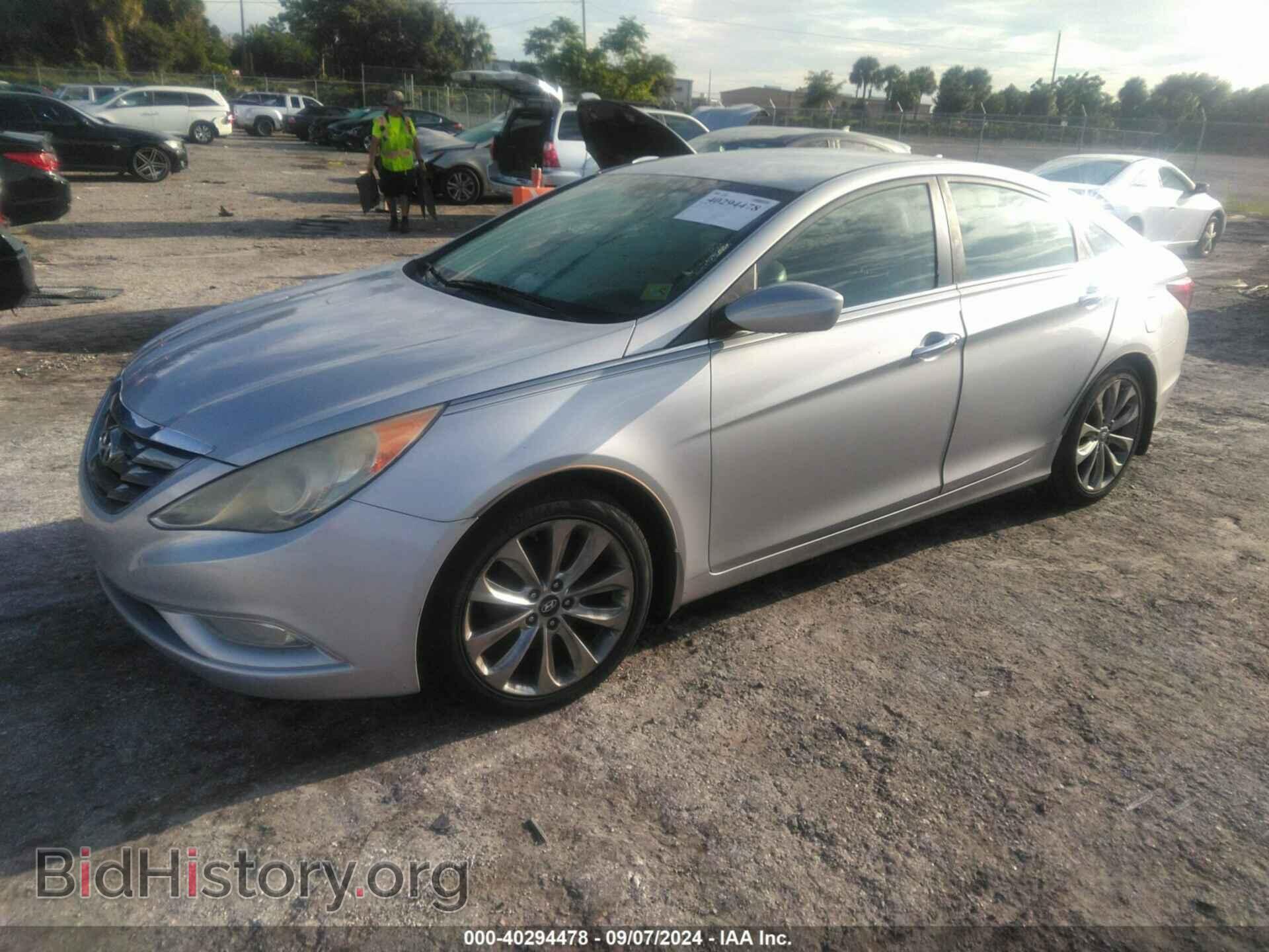 2012 HYUNDAI SONATA - VIN: 5NPEC4AB0CH476244 - Фото 2