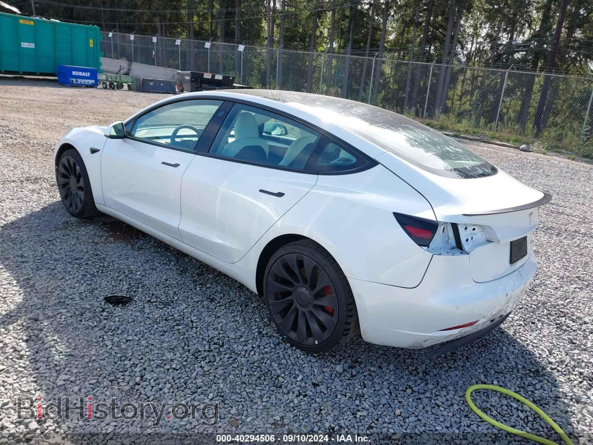 2022 TESLA MODEL 3 - VIN: 5YJ3E1EC4NF236554 - Фото 3