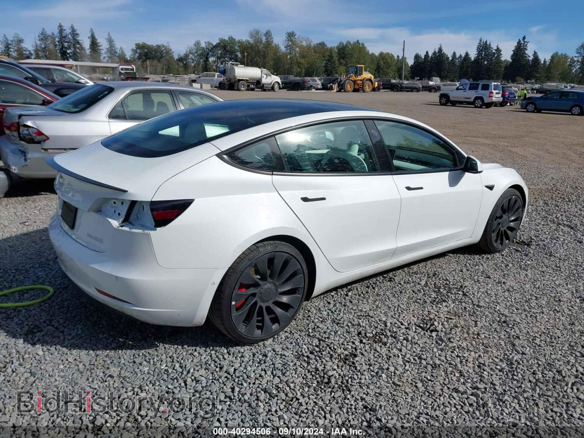 2022 TESLA MODEL 3 - VIN: 5YJ3E1EC4NF236554 - Фото 4