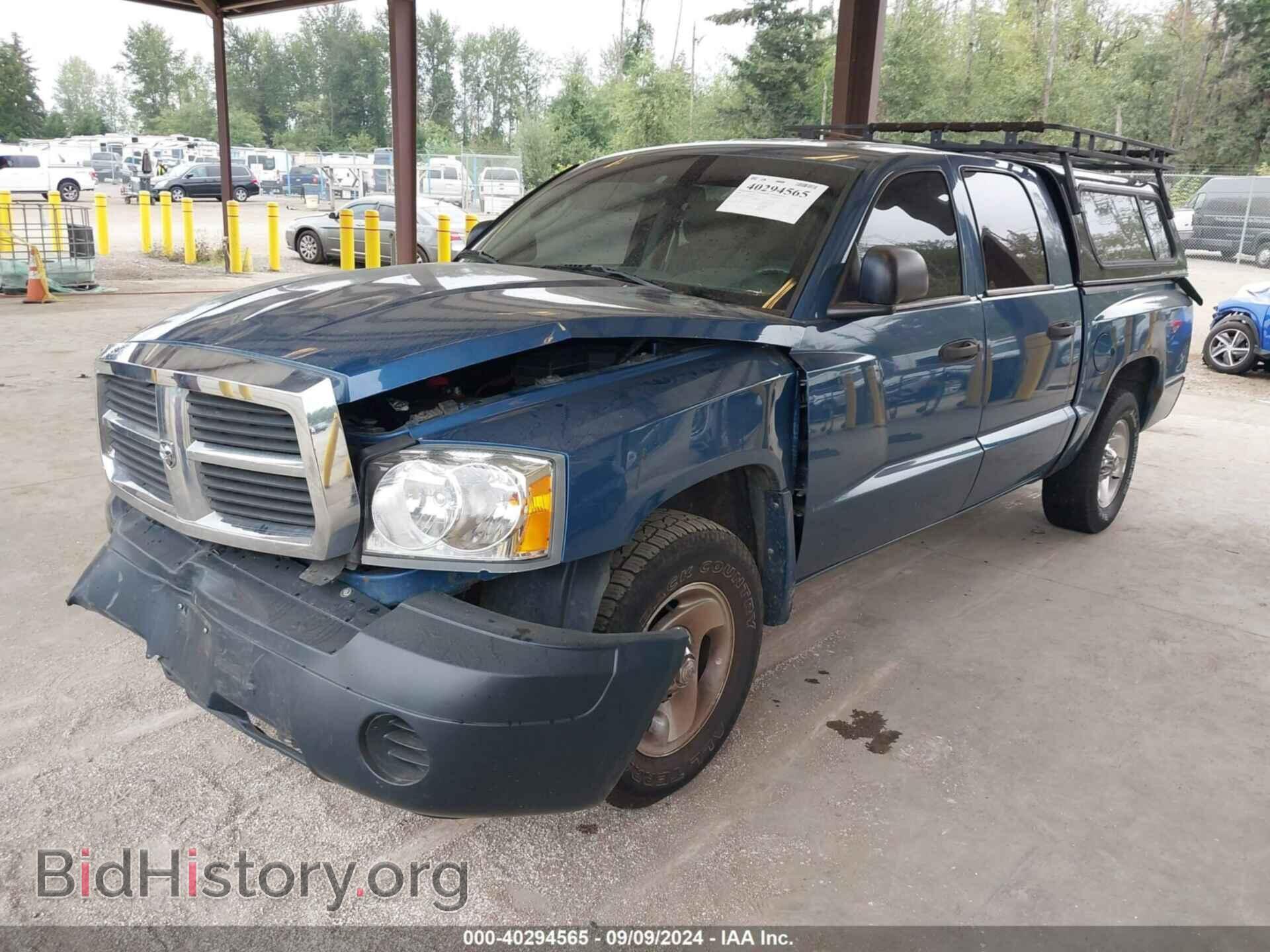 2006 DODGE DAKOTA - VIN: 1D7HW28K46S657227 - Фото 2