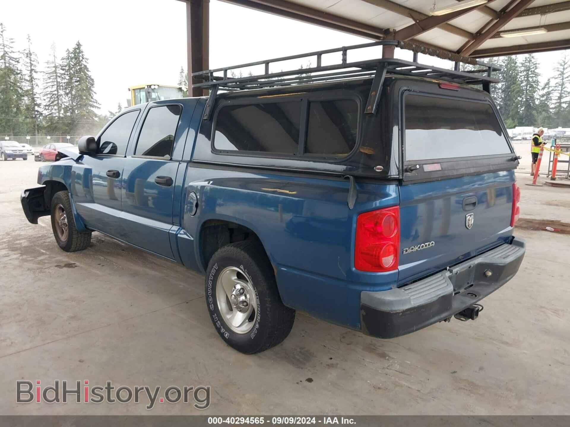 2006 DODGE DAKOTA - VIN: 1D7HW28K46S657227 - Фото 3