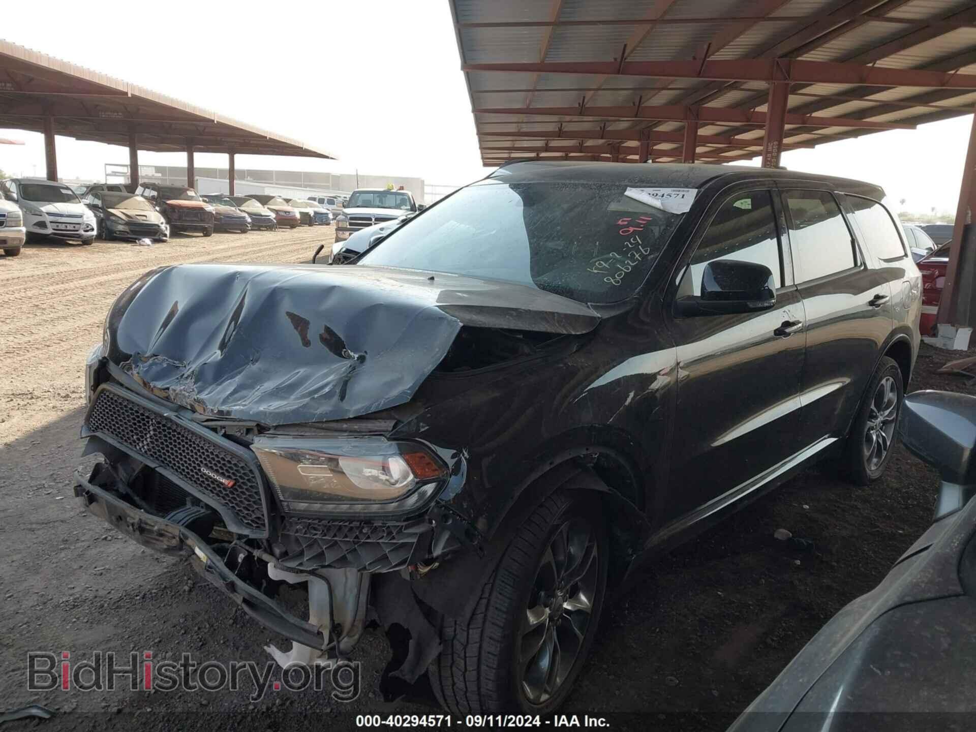 2019 DODGE DURANGO - VIN: 1C4RDHDG0KC806276 - Фото 2