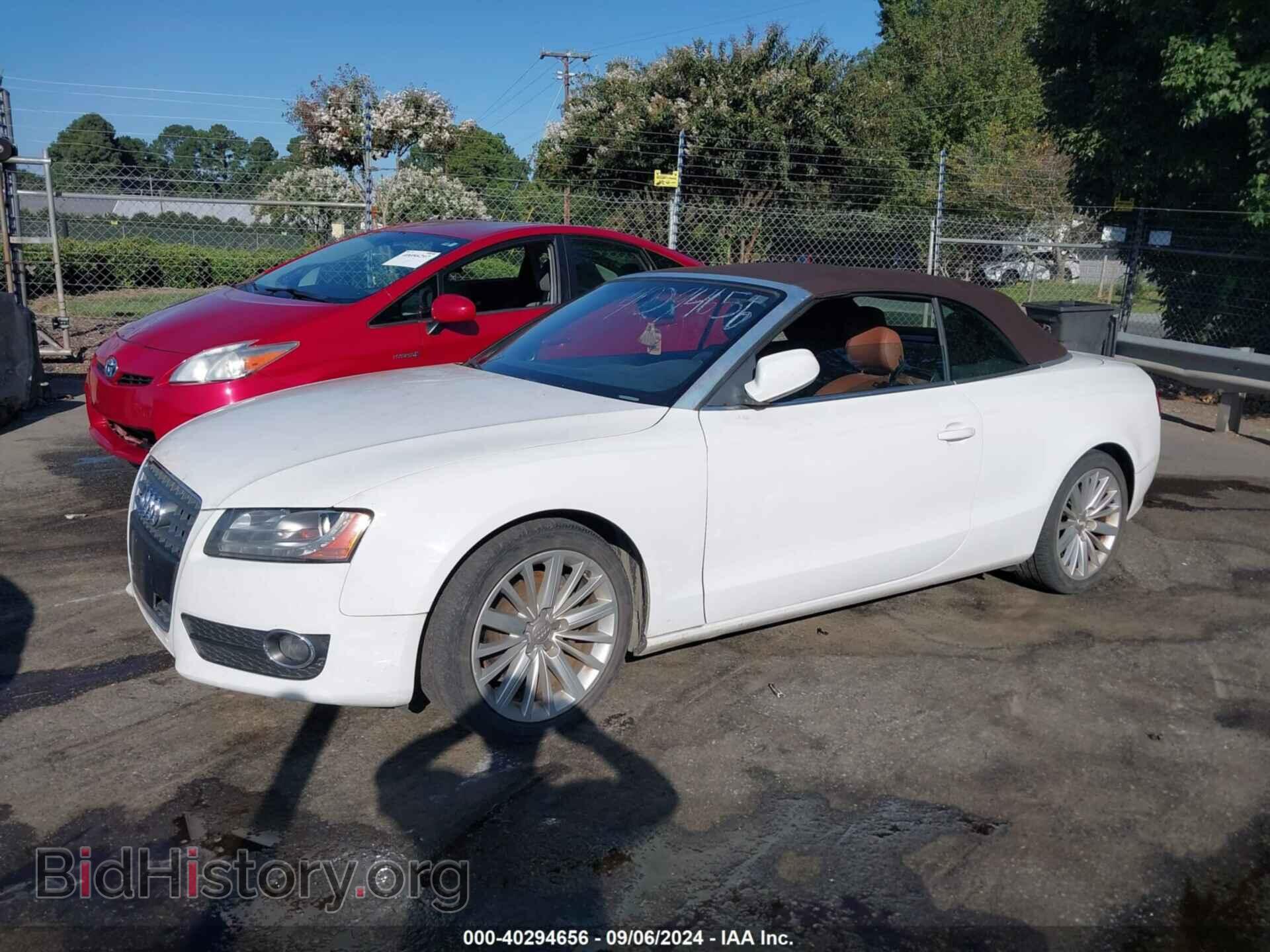 2010 AUDI A5 - VIN: WAULFAFH4AN026438 - Фото 2