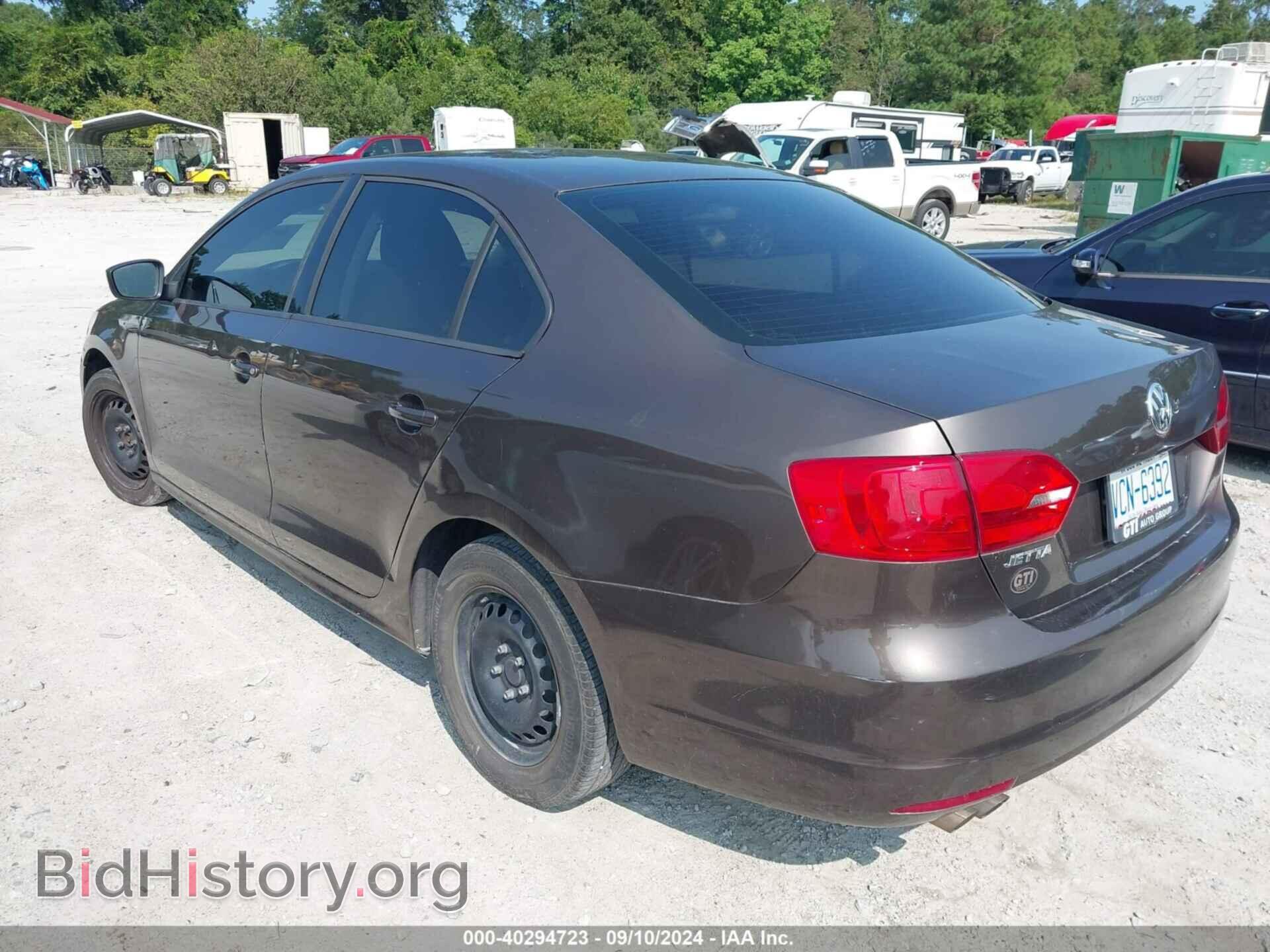2012 VOLKSWAGEN JETTA - VIN: 3VW2K7AJ8CM302511 - Фото 3
