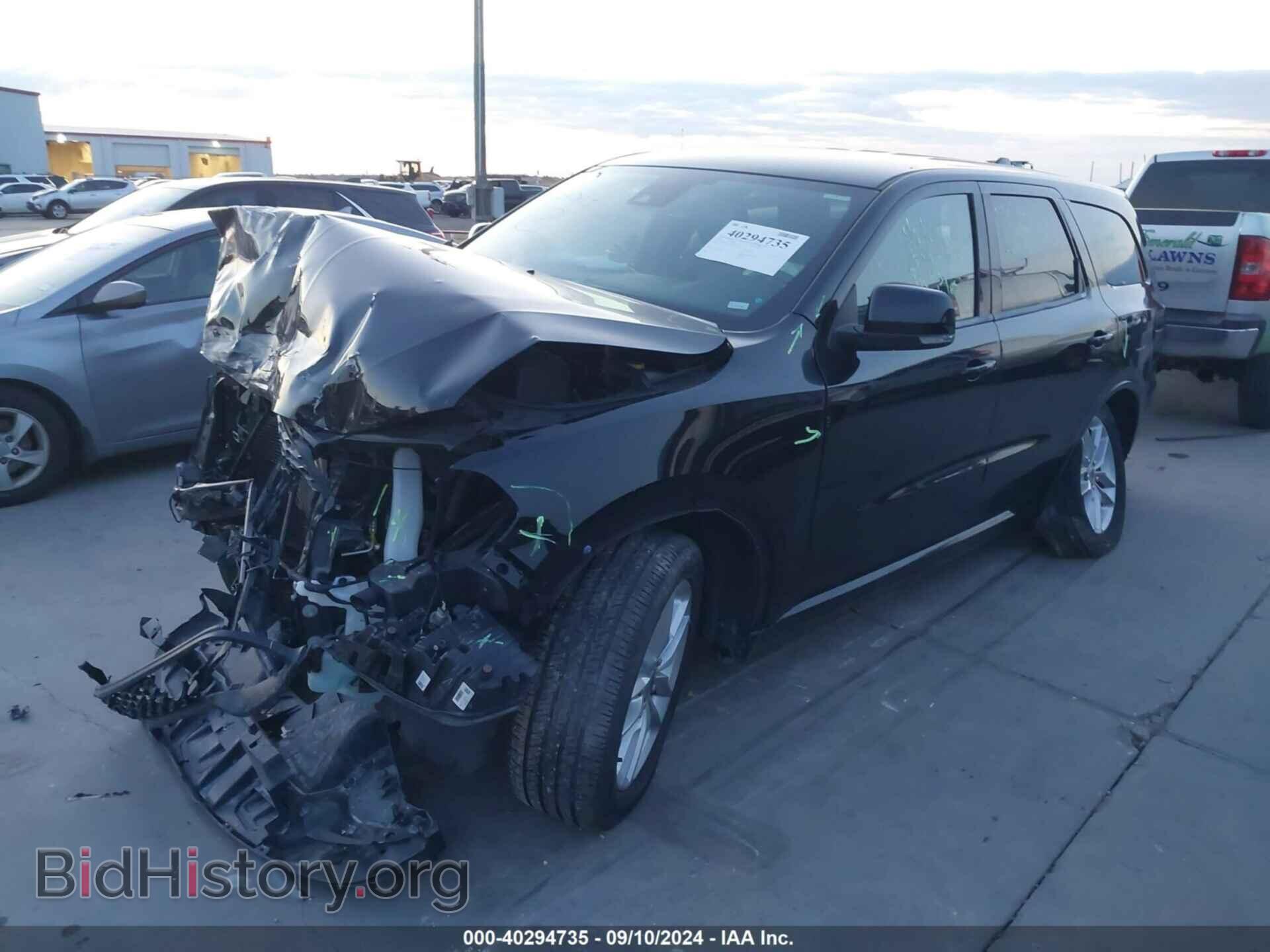 2022 DODGE DURANGO - VIN: 1C4RDJDG6NC224758 - Фото 2