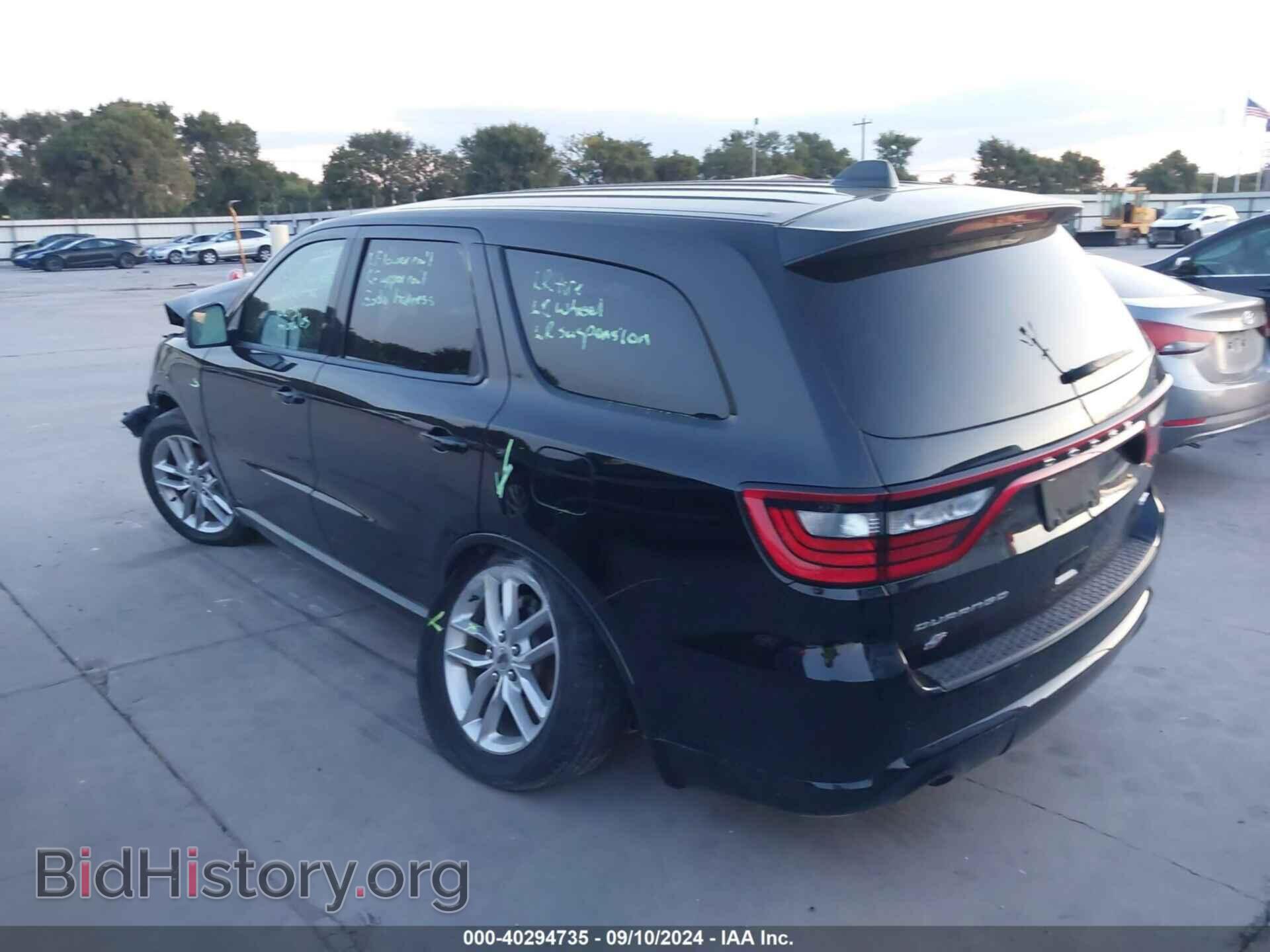 2022 DODGE DURANGO - VIN: 1C4RDJDG6NC224758 - Фото 3