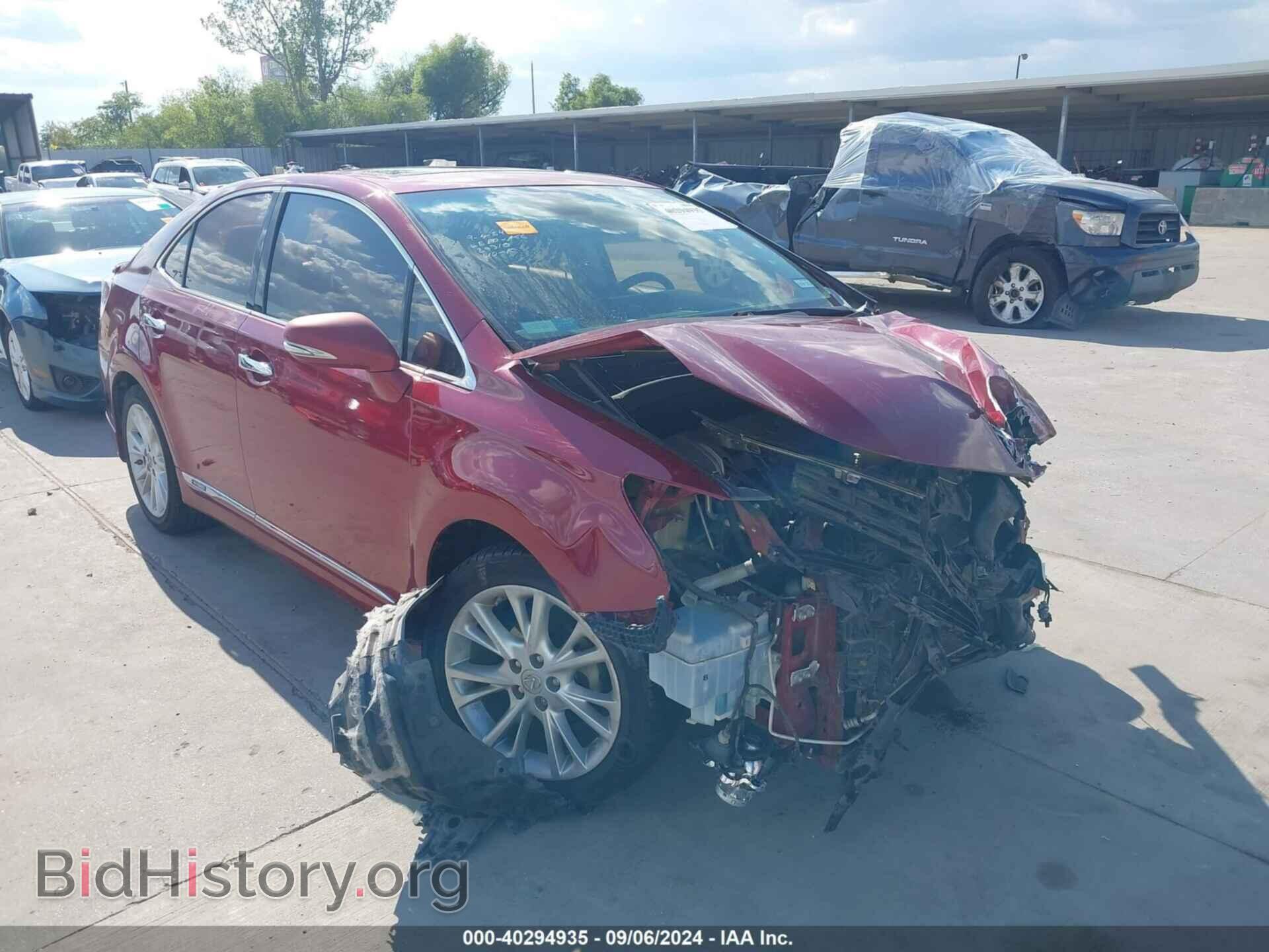 Photo JTHBB1BA9A2026423 - LEXUS HS 250H 2010