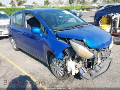 2007 Nissan VERSA 1.8S, blue — VIN 3N1BC13E27L387583, IAAI