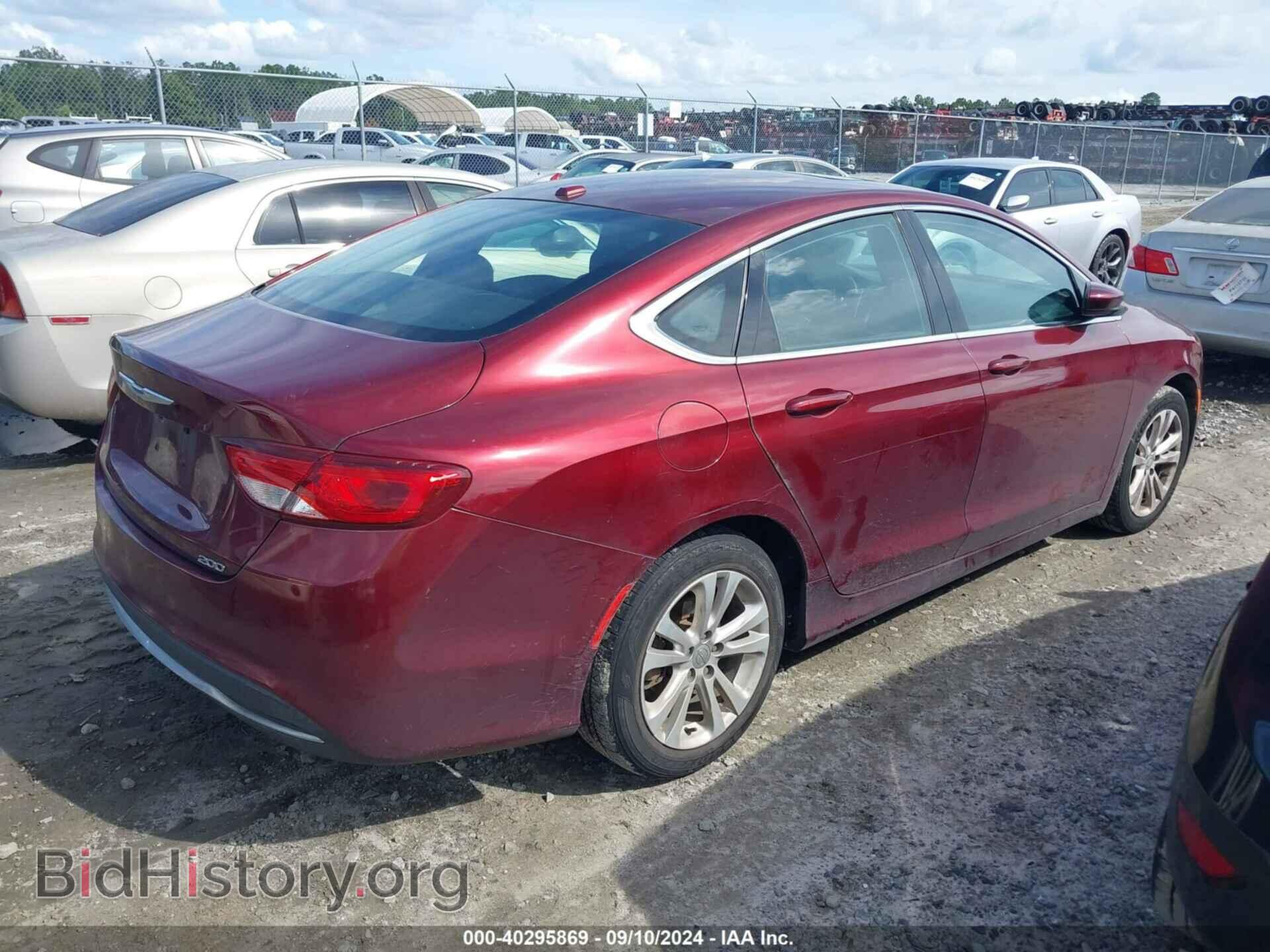 2015 CHRYSLER 200 - VIN: 1C3CCCAB7FN642463 - Фото 4