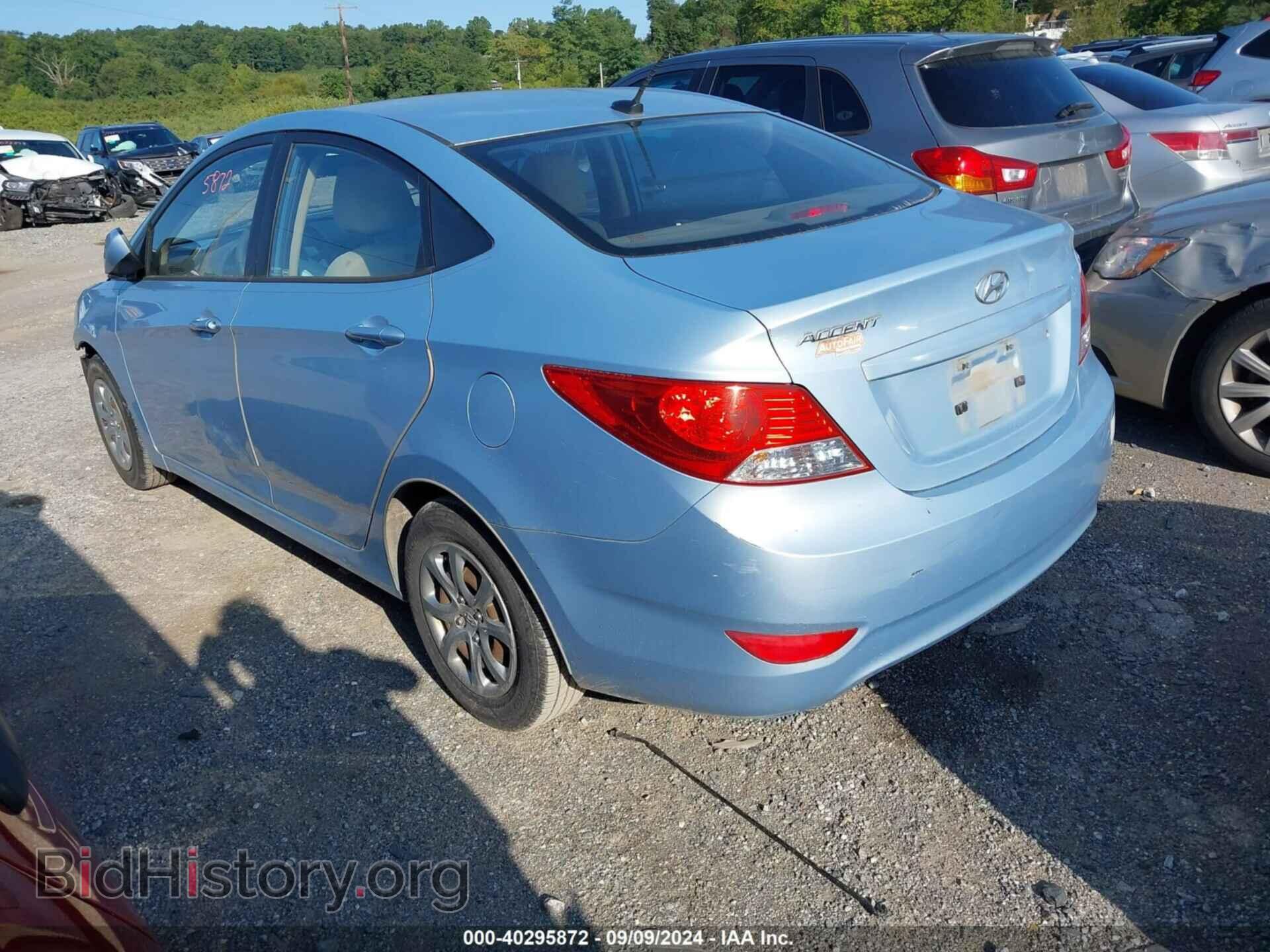 2013 HYUNDAI ACCENT - VIN: KMHCT4AEXDU272880 - Фото 3