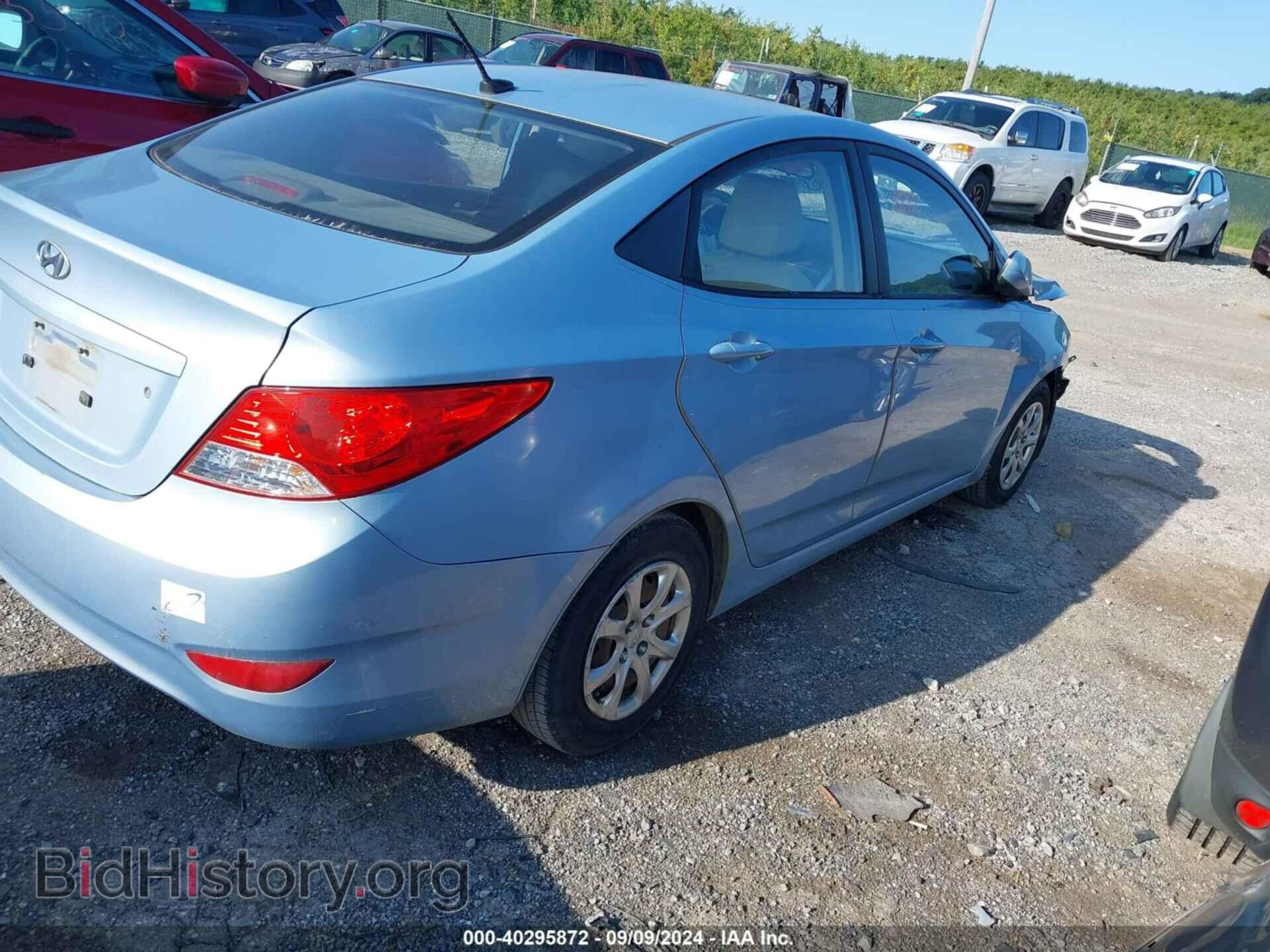 2013 HYUNDAI ACCENT - VIN: KMHCT4AEXDU272880 - Фото 4