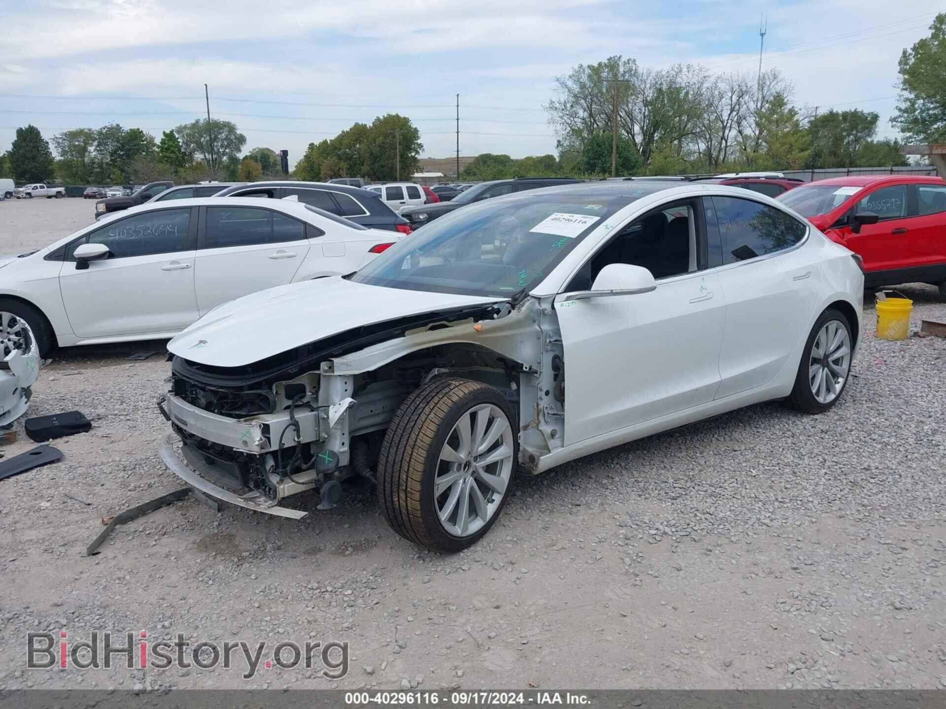 2019 TESLA MODEL 3 - VIN: 5YJ3E1EA5KF466517 - Фото 2