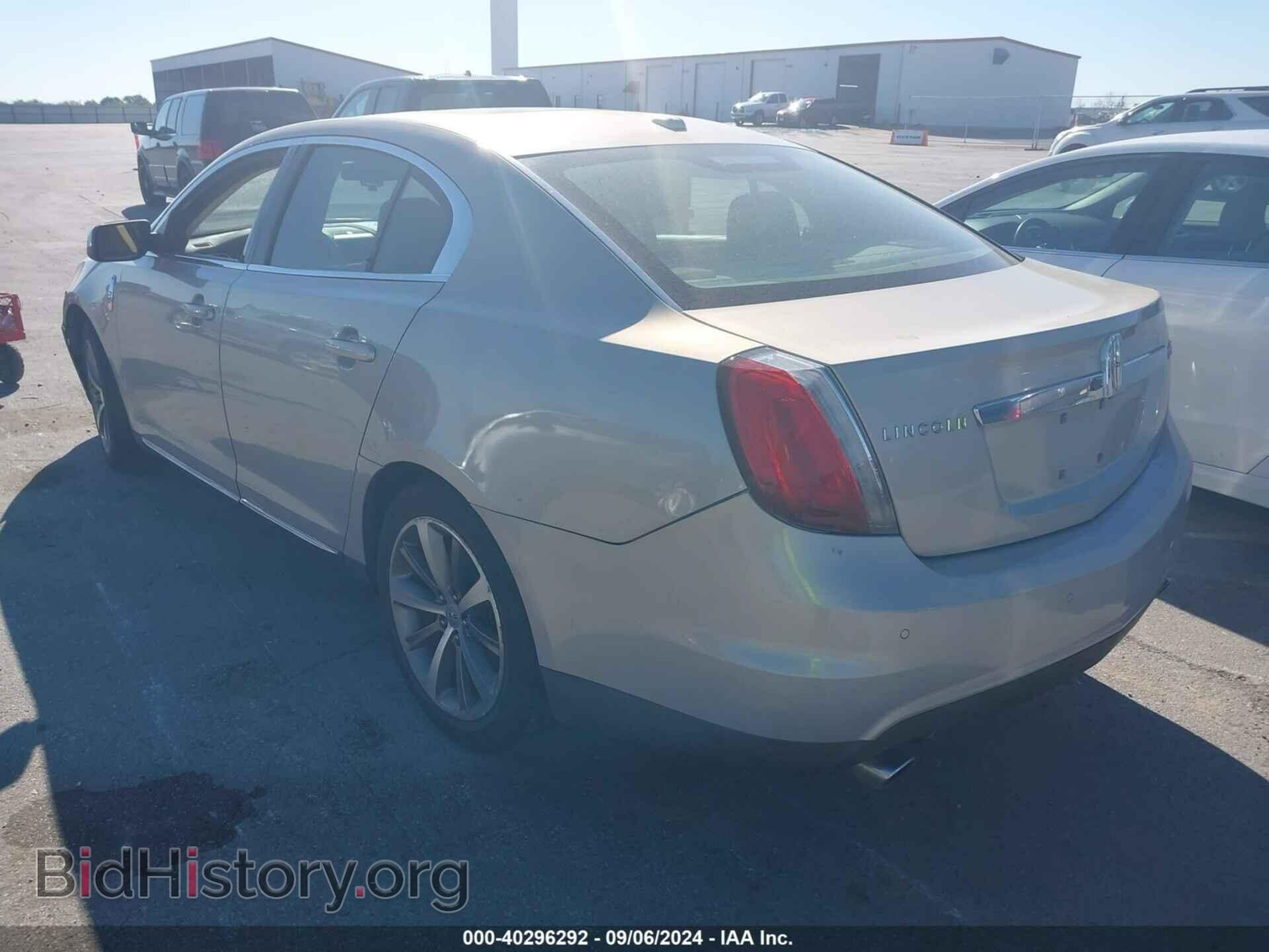 2009 LINCOLN MKS - VIN: 1LNHM93R19G605022 - Фото 3