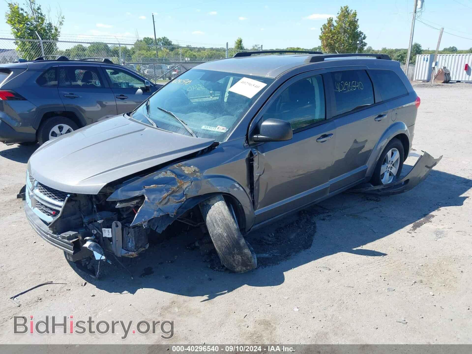 2013 DODGE JOURNEY - VIN: 3C4PDCAB8DT537812 - Фото 2