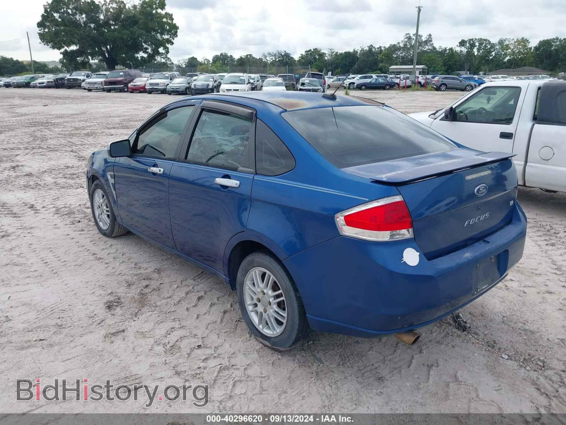2008 FORD FOCUS - VIN: 1FAHP35N18W144417 - Фото 3