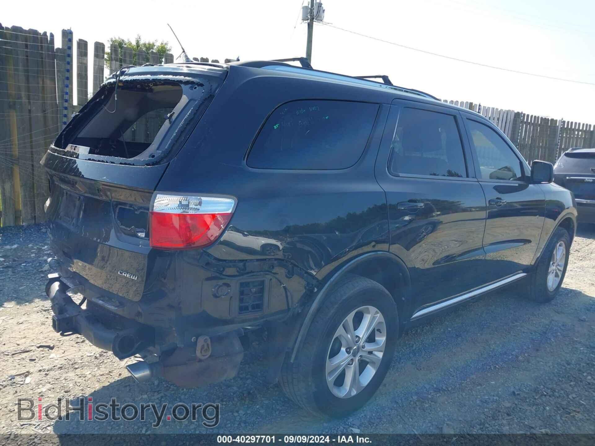 2012 DODGE DURANGO - VIN: 1C4RDJDG6CC158287 - Photo 4
