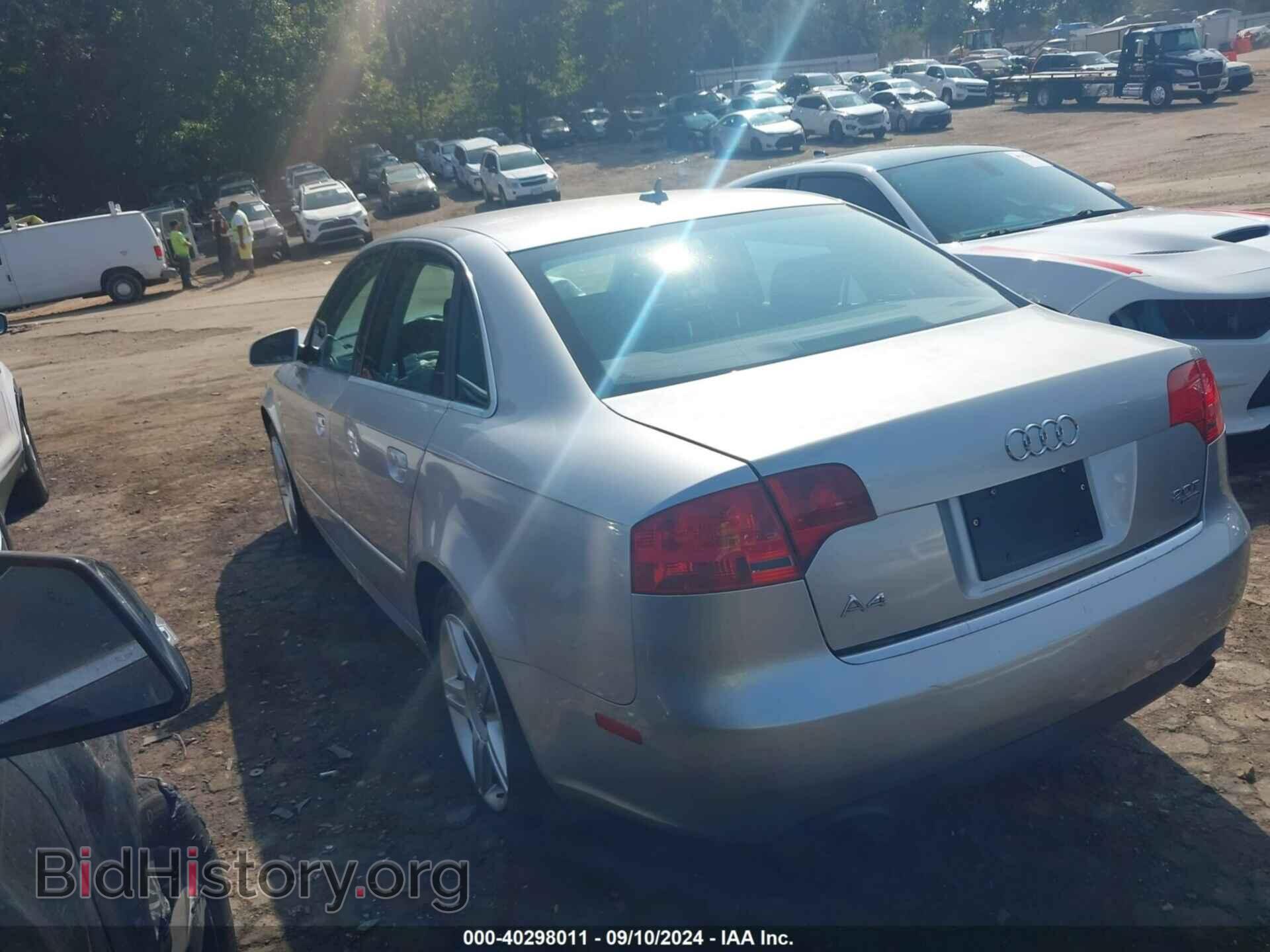 2007 AUDI A4 - VIN: WAUDF78E87A046783 - Photo 3