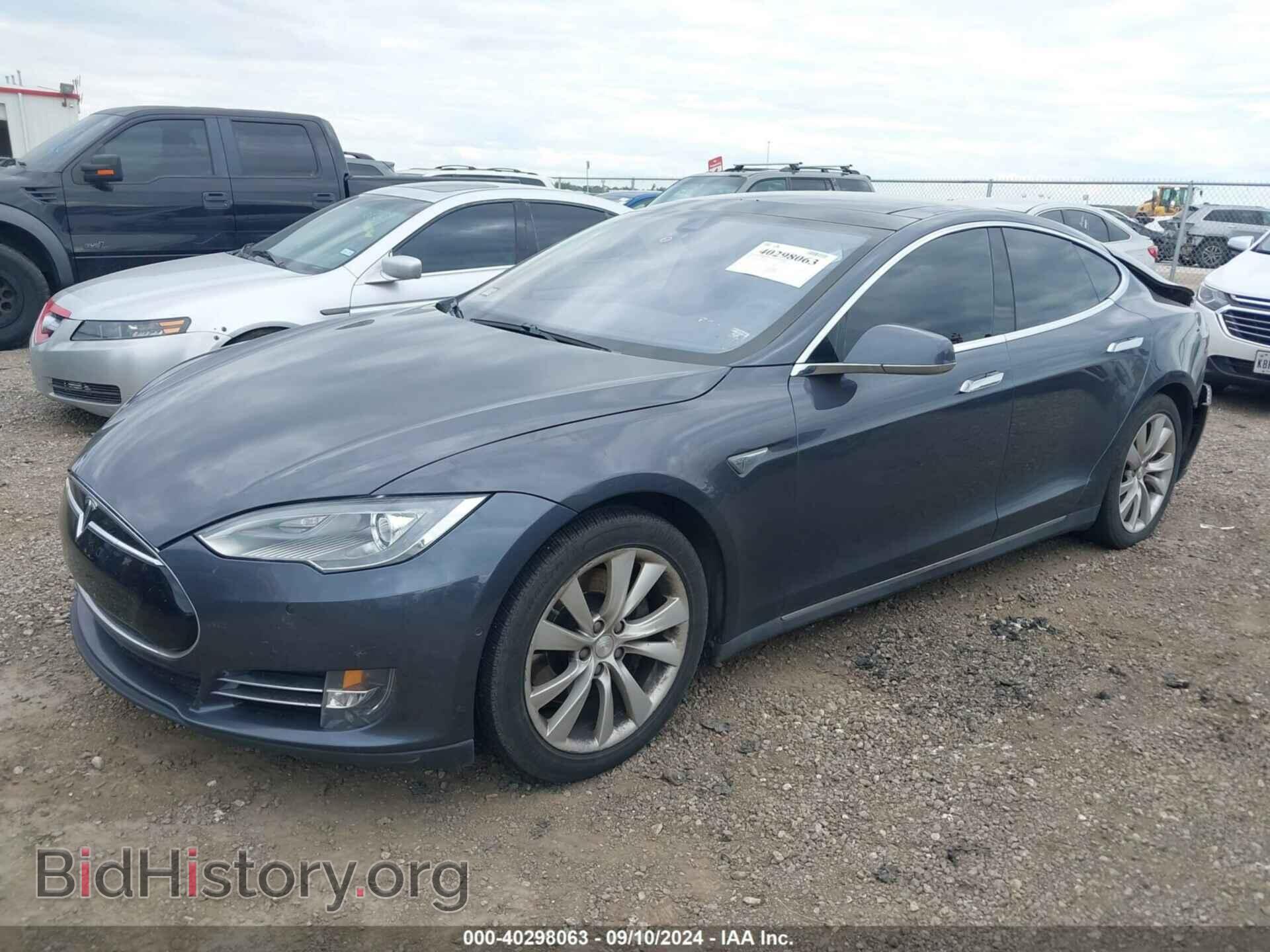 2014 TESLA MODEL S - VIN: 5YJSA1H18EFP62509 - Photo 2