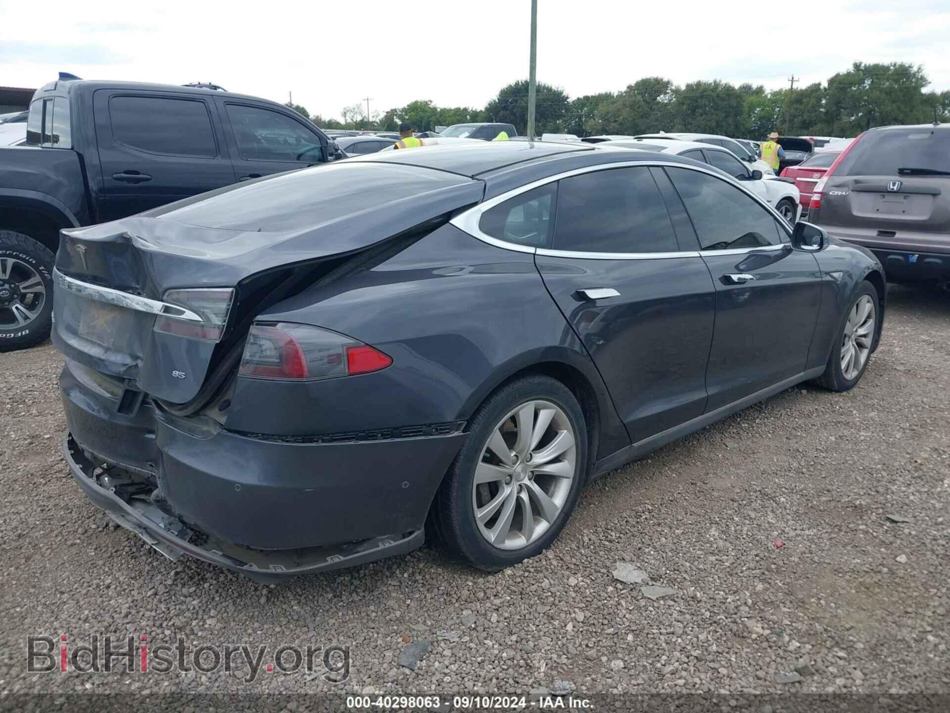 2014 TESLA MODEL S - VIN: 5YJSA1H18EFP62509 - Photo 4