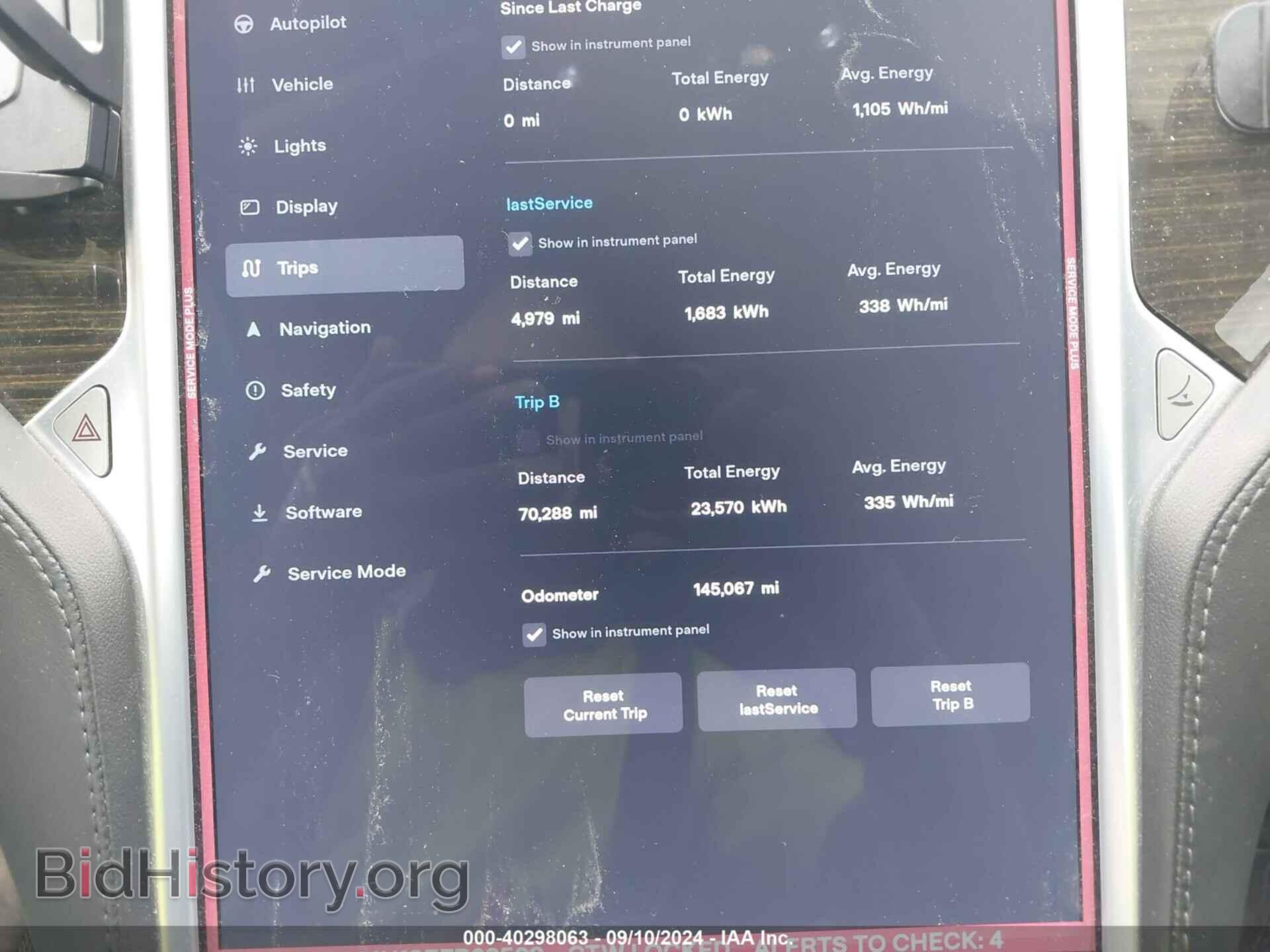 2014 TESLA MODEL S - VIN: 5YJSA1H18EFP62509 - Photo 7