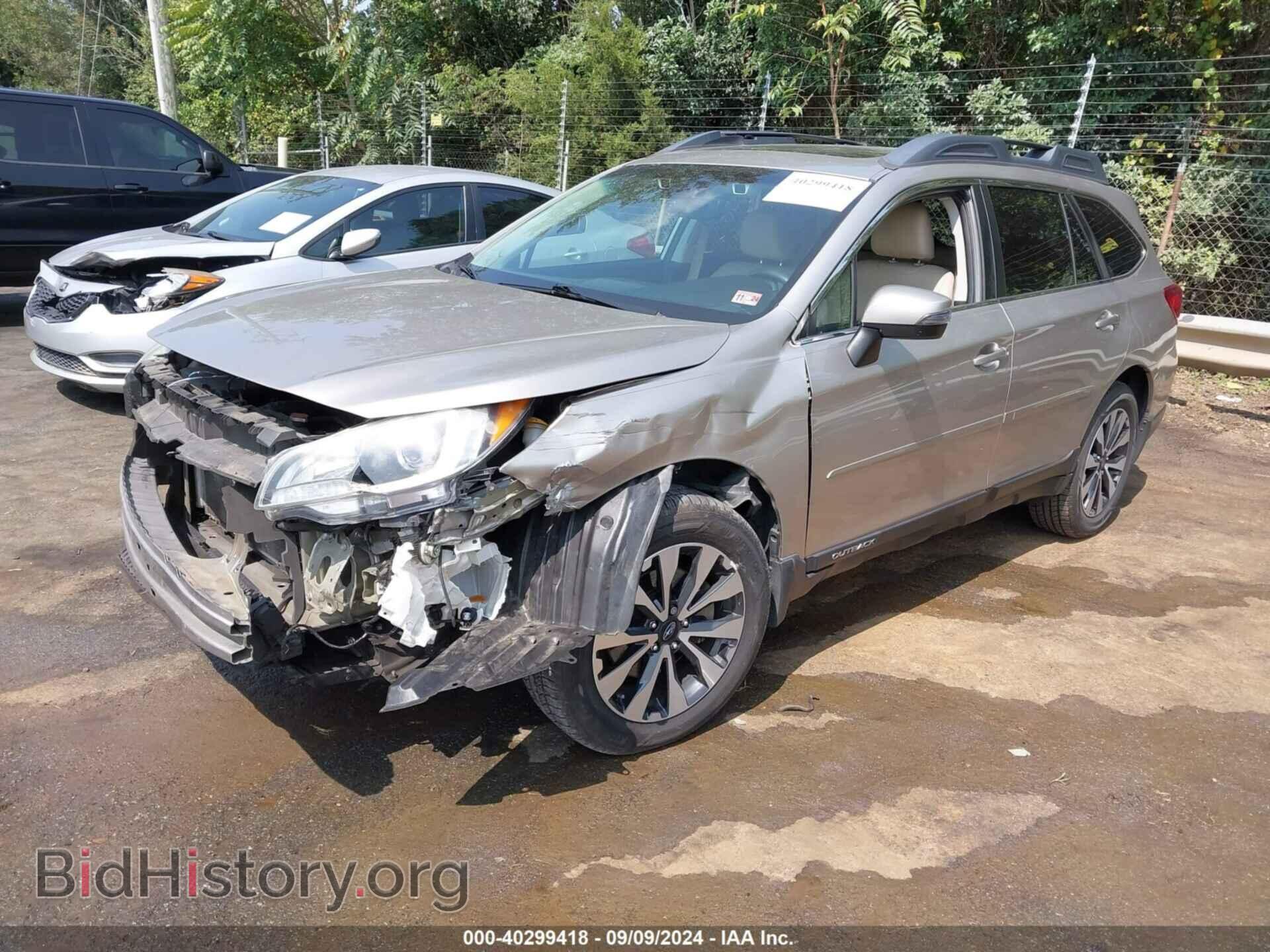 2017 SUBARU OUTBACK - VIN: 4S4BSANC0H3322462 - Фото 2