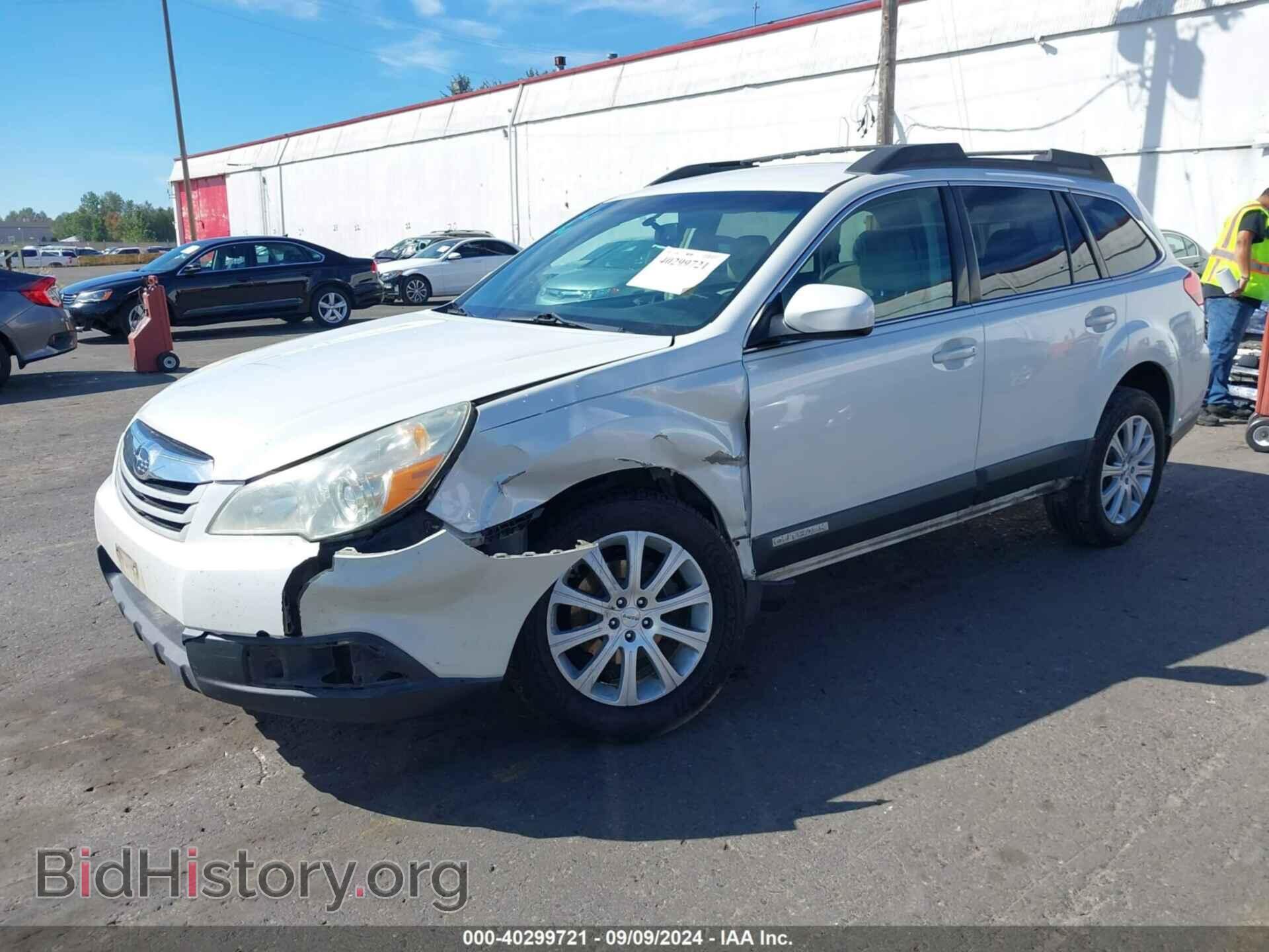 2010 SUBARU OUTBACK - VIN: 4S4BRBBC3A1321460 - Фото 2